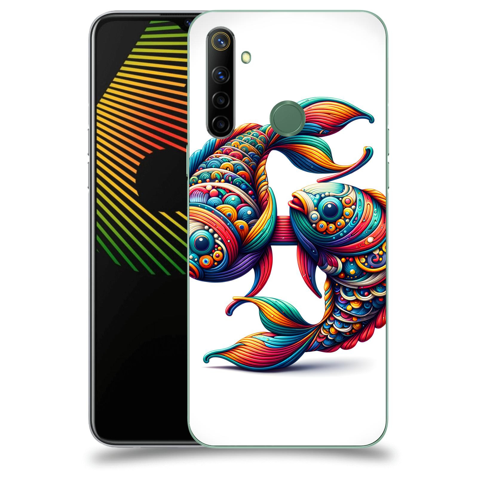 ACOVER Kryt na mobil Realme 6i - Ryby 2