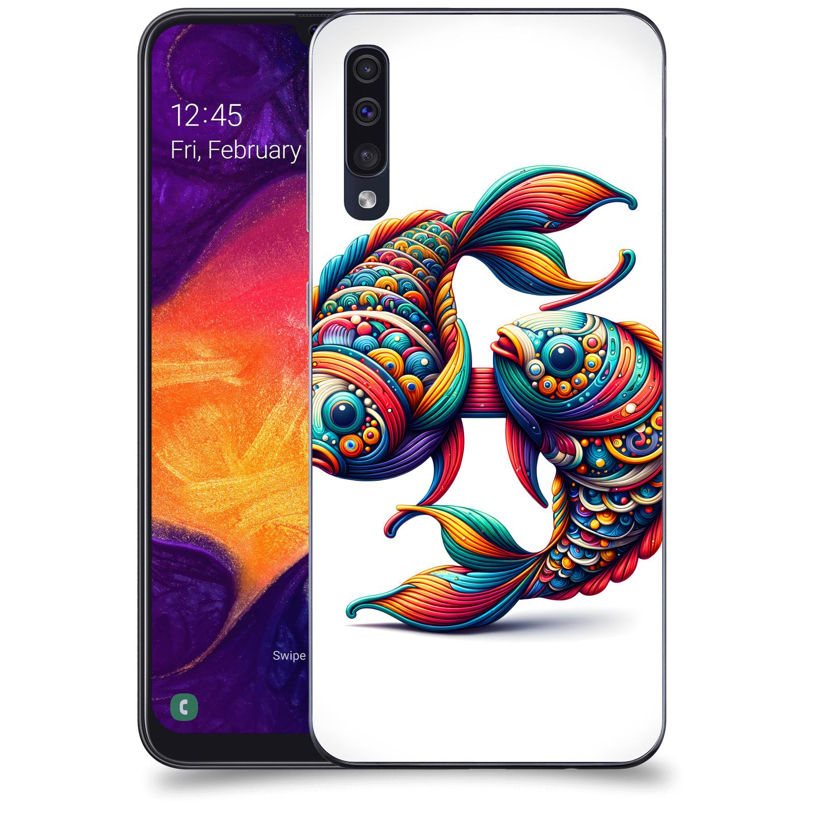 ACOVER Kryt na mobil Samsung Galaxy A50 A505F - Ryby 2