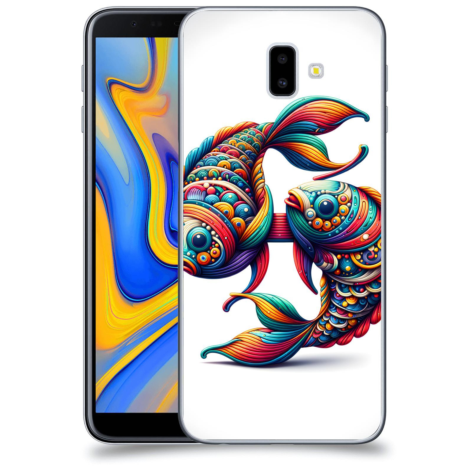 ACOVER Kryt na mobil Samsung Galaxy J6+ J610F - Ryby 2