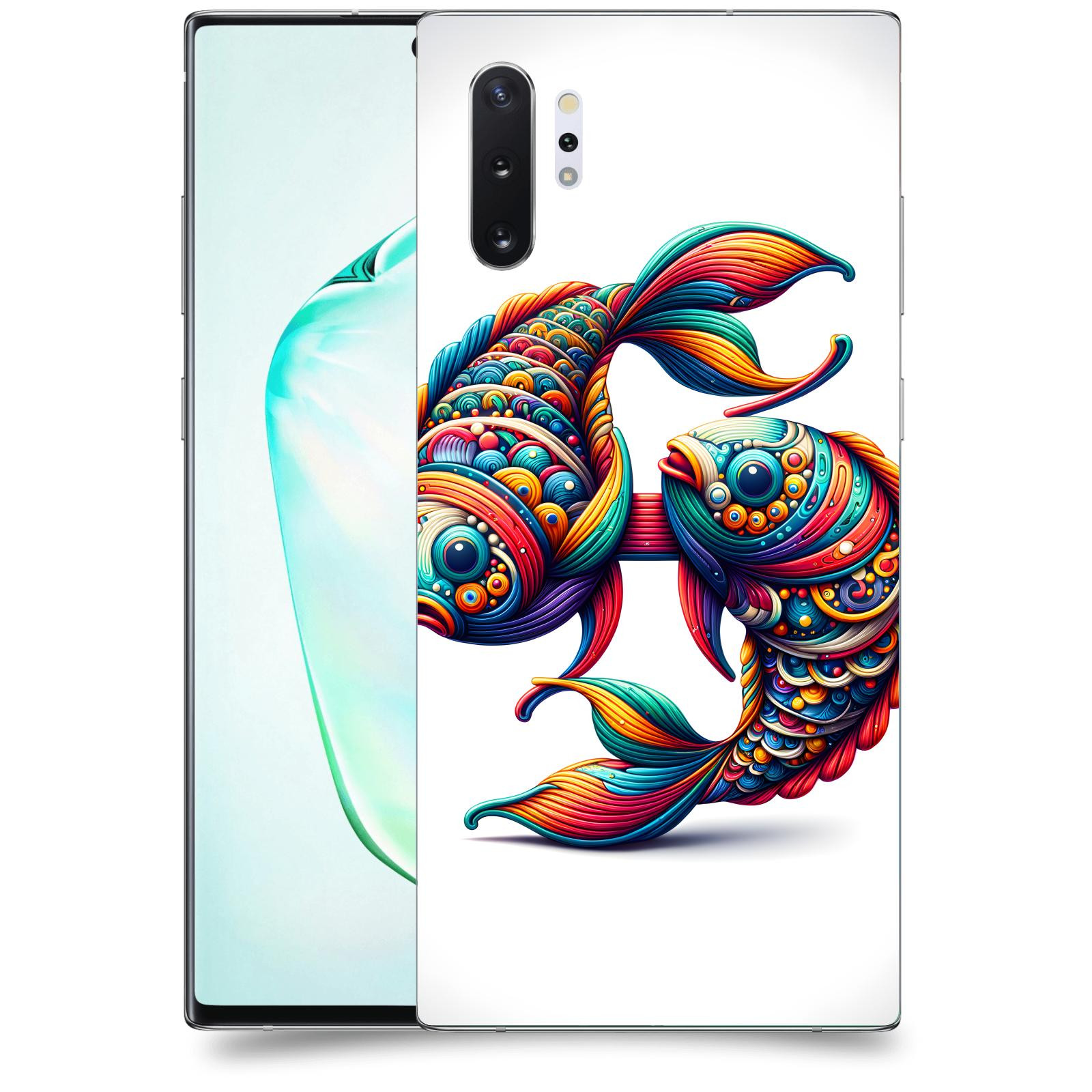 ACOVER Kryt na mobil Samsung Galaxy Note 10+ N975F - Ryby 2