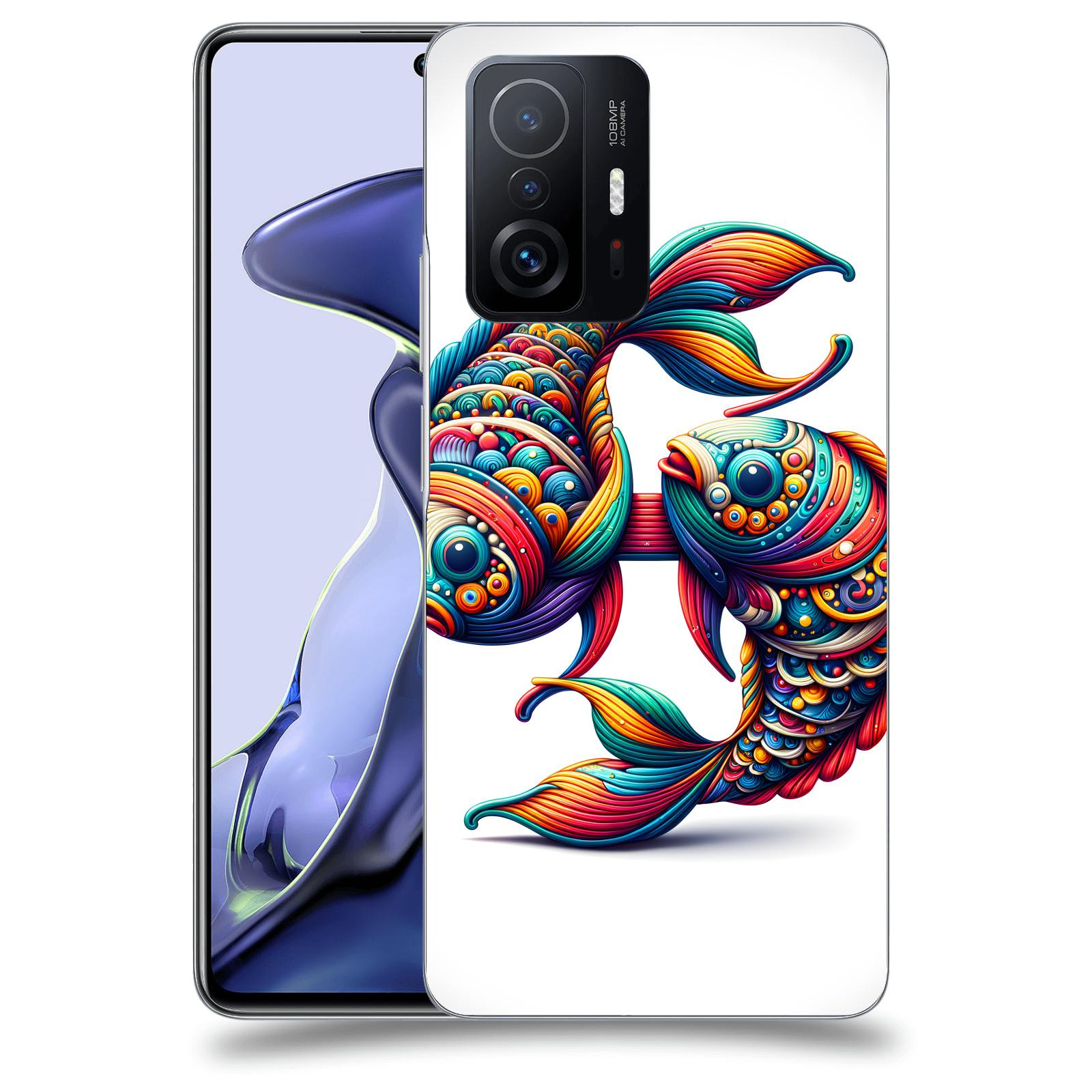 ACOVER Kryt na mobil Xiaomi 11T - Ryby 2