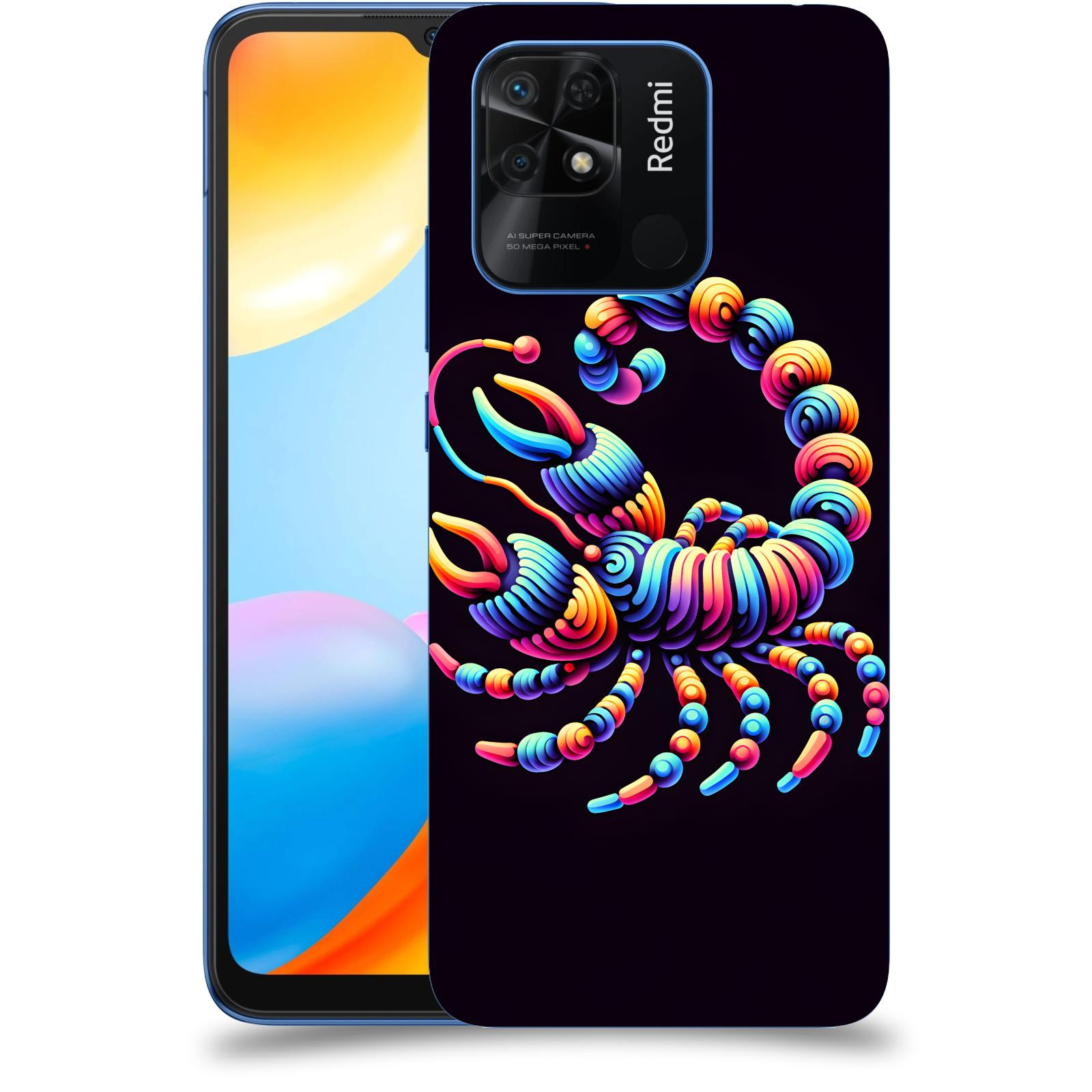 ACOVER Kryt na mobil Xiaomi Redmi 10C - Štír 2