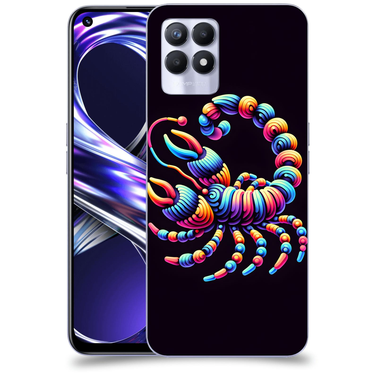ACOVER Kryt na mobil Realme 8i - Štír 2