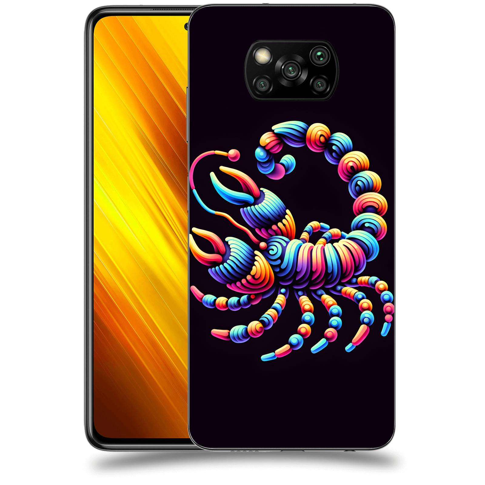 ACOVER Kryt na mobil Xiaomi Poco X3 - Štír 2
