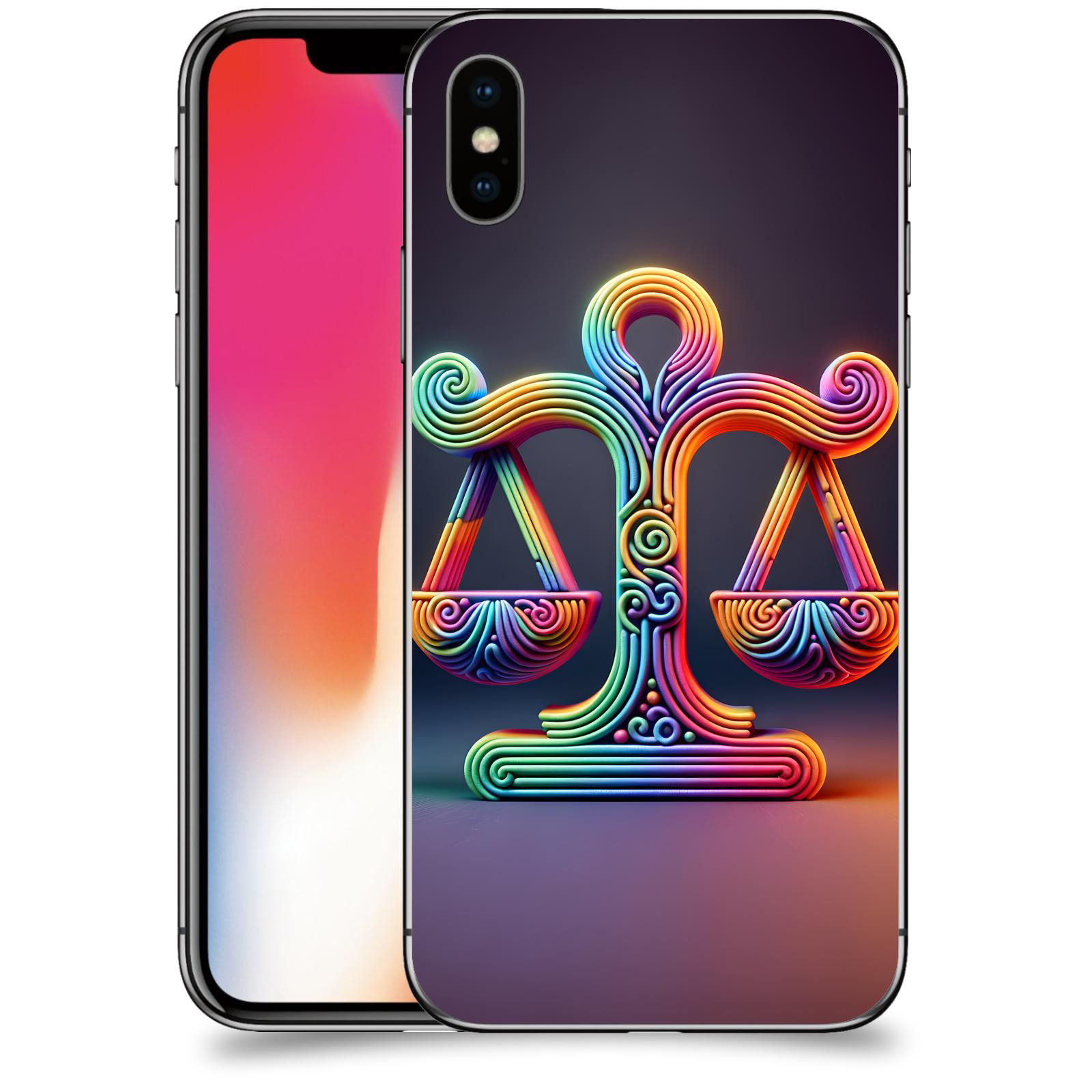 ACOVER Kryt na mobil Apple iPhone X/XS - Váhy