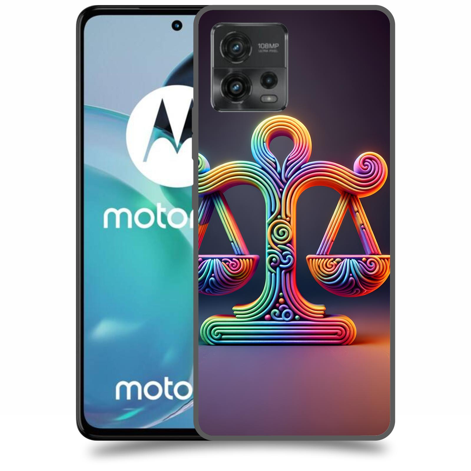 ACOVER Kryt na mobil Motorola Moto G72 - Váhy