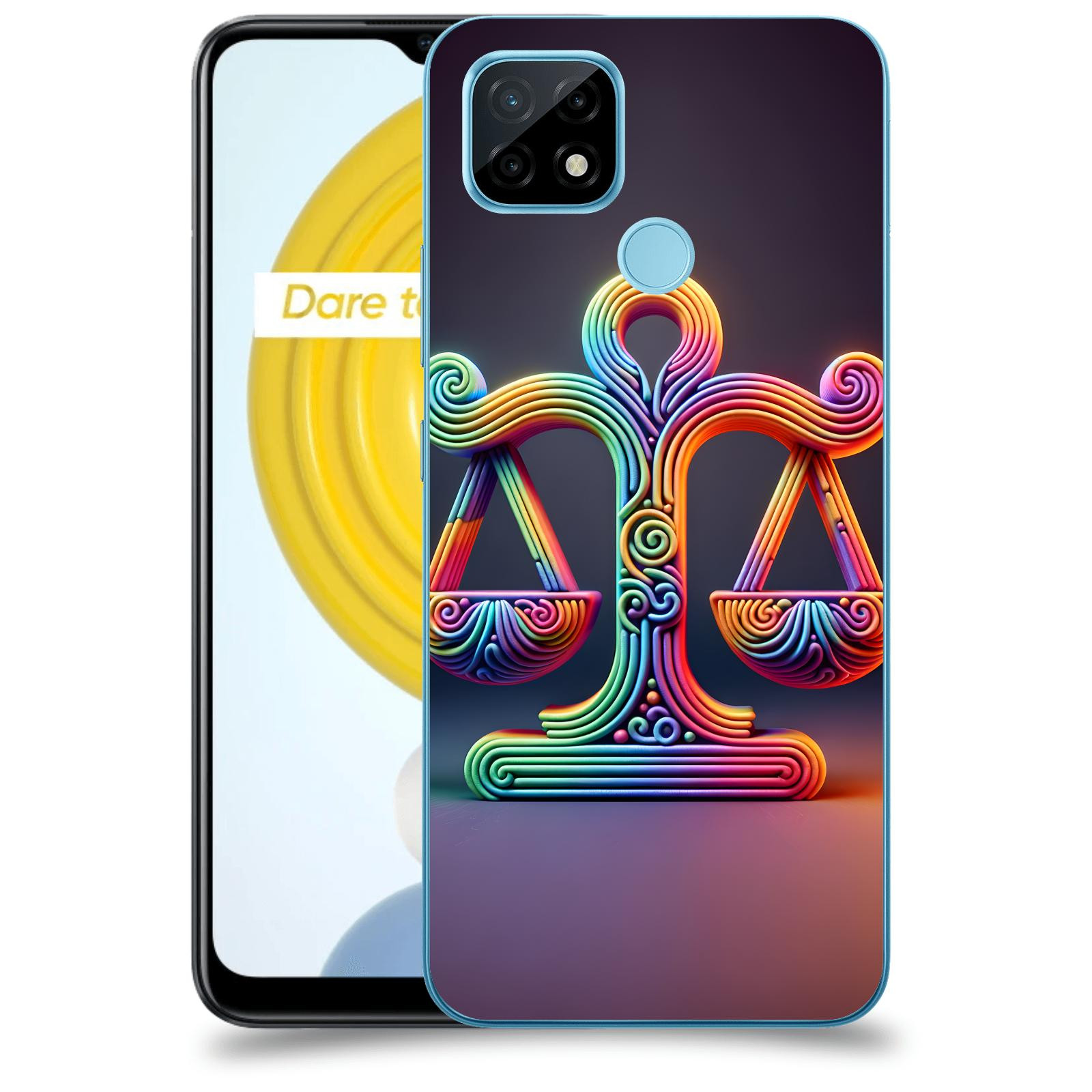 ACOVER Kryt na mobil Realme C21 - Váhy