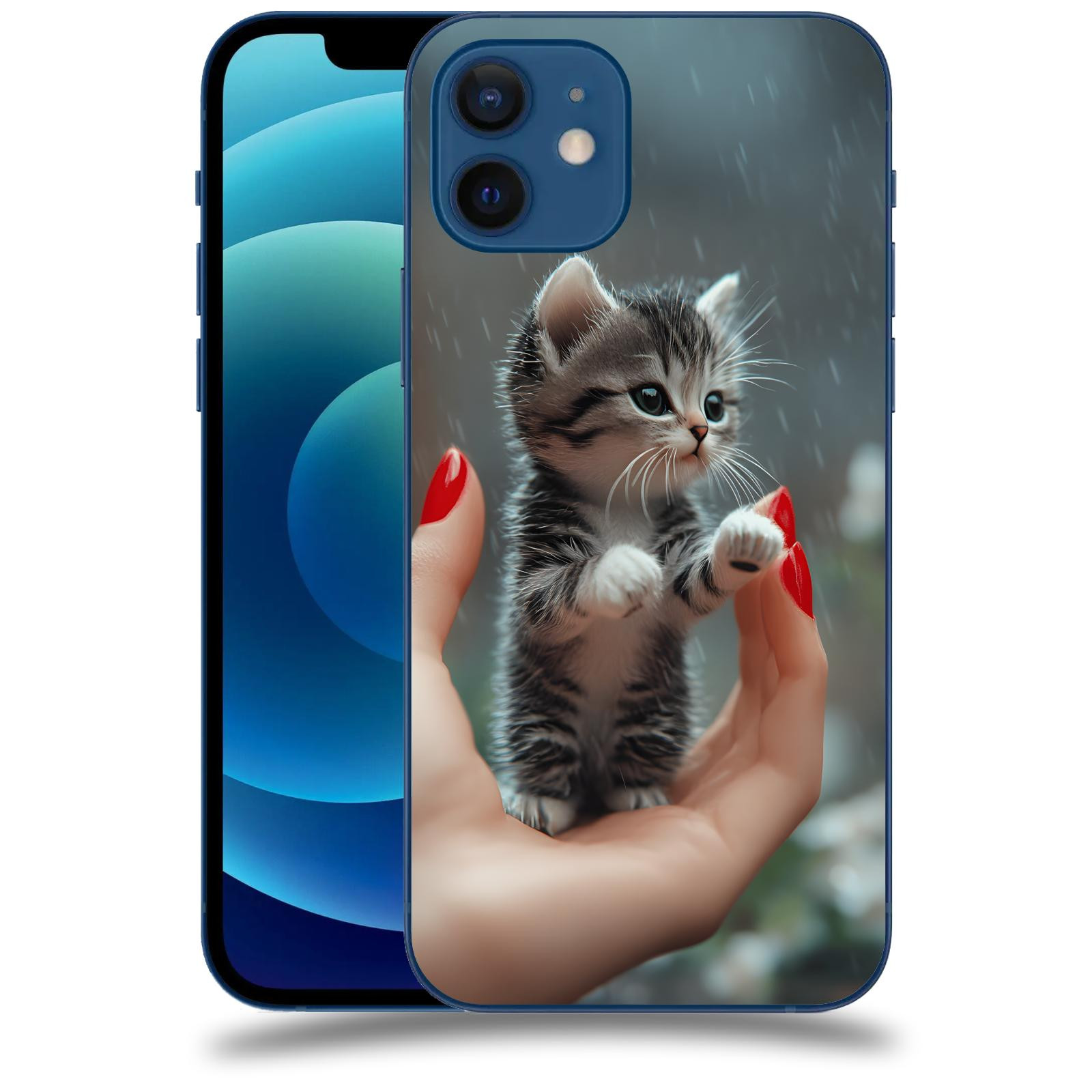 ACOVER Kryt na mobil Apple iPhone 12 - Koťátko