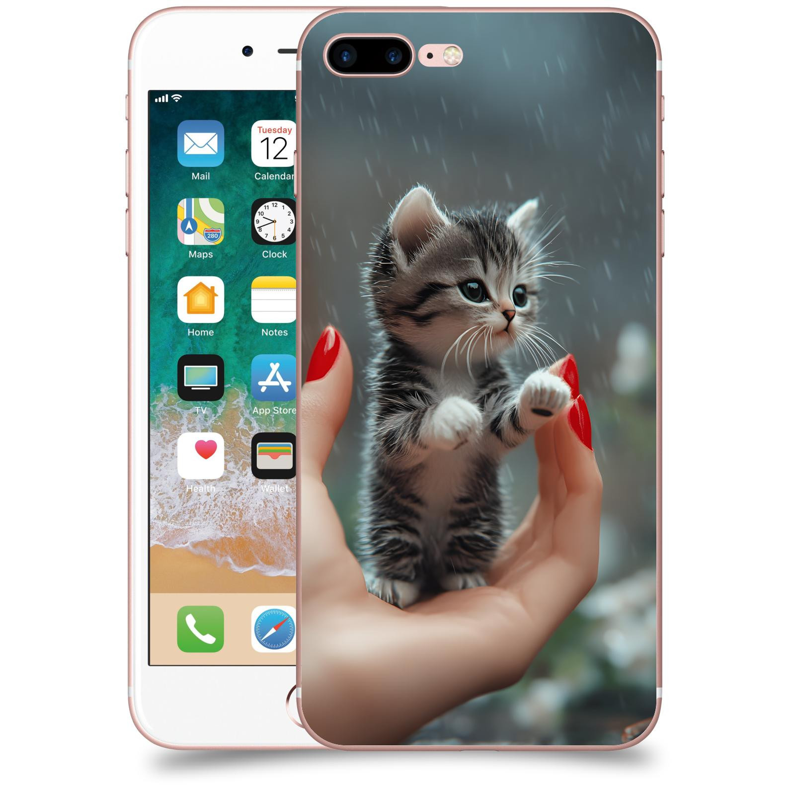 ACOVER Kryt na mobil Apple iPhone 7 Plus - Koťátko