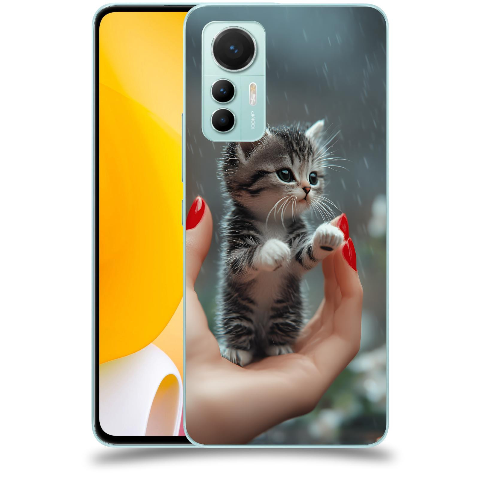 ACOVER Kryt na mobil Xiaomi 12 Lite - Koťátko