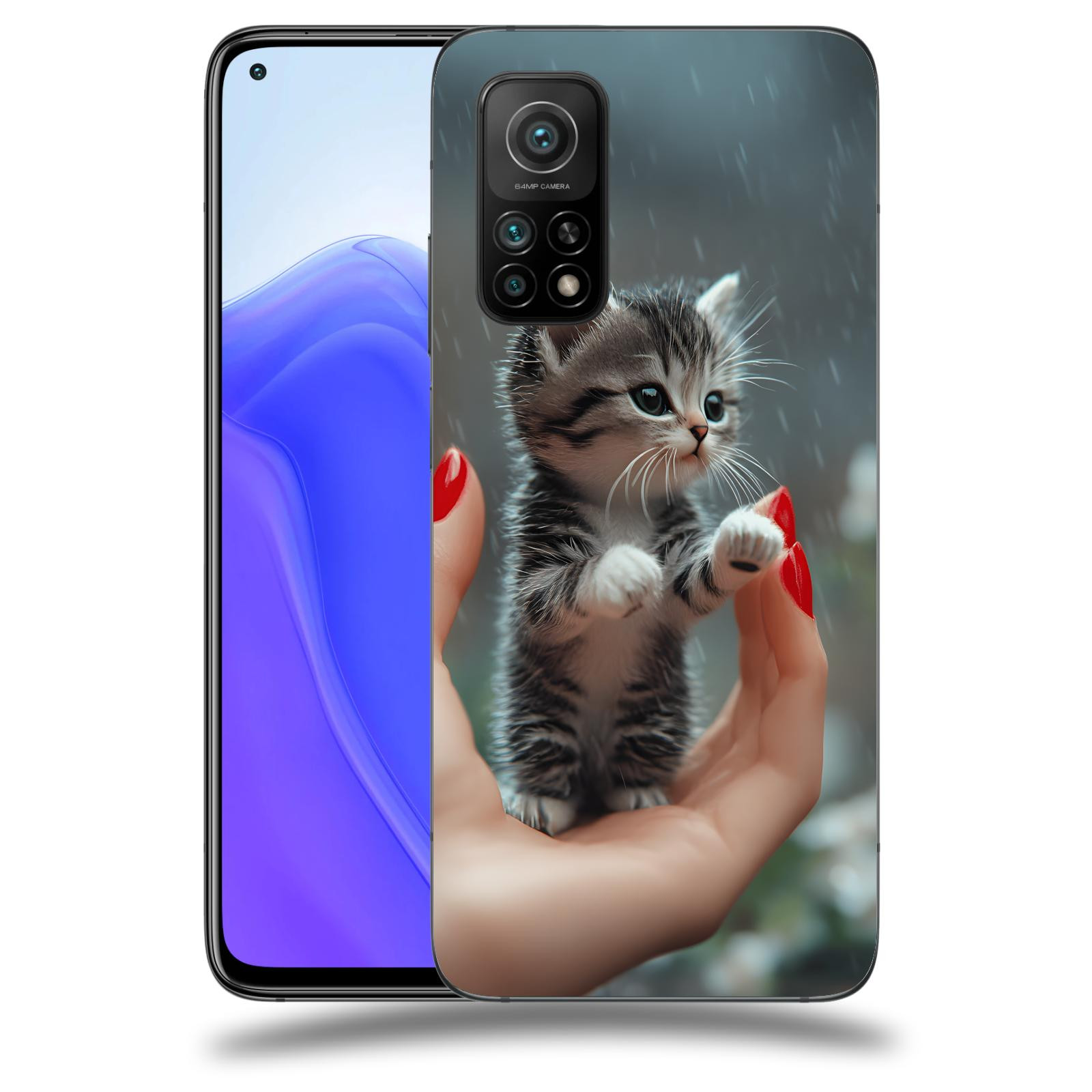 ACOVER Kryt na mobil Xiaomi Mi 10T - Koťátko