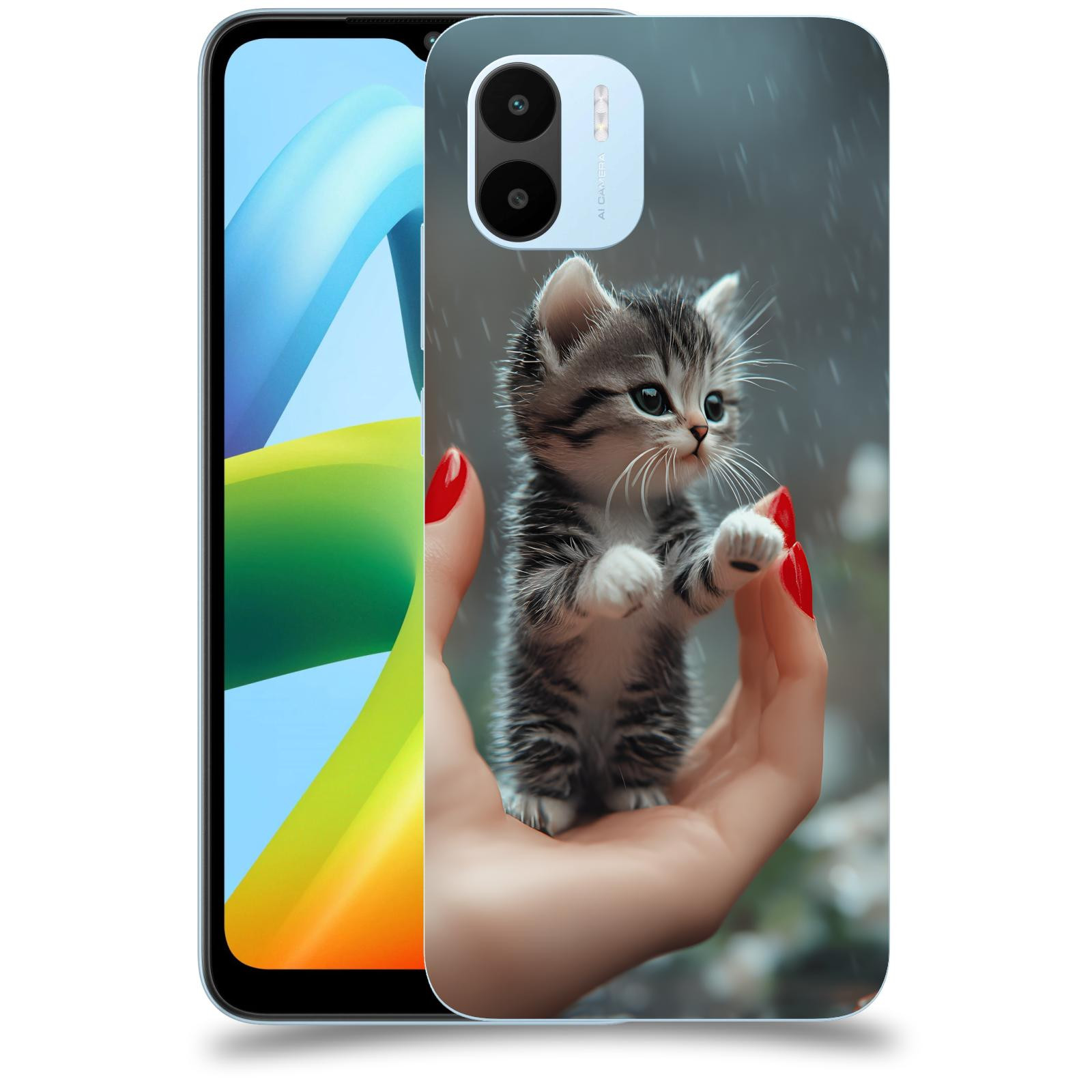 ACOVER Kryt na mobil Xiaomi Redmi A1 - Koťátko
