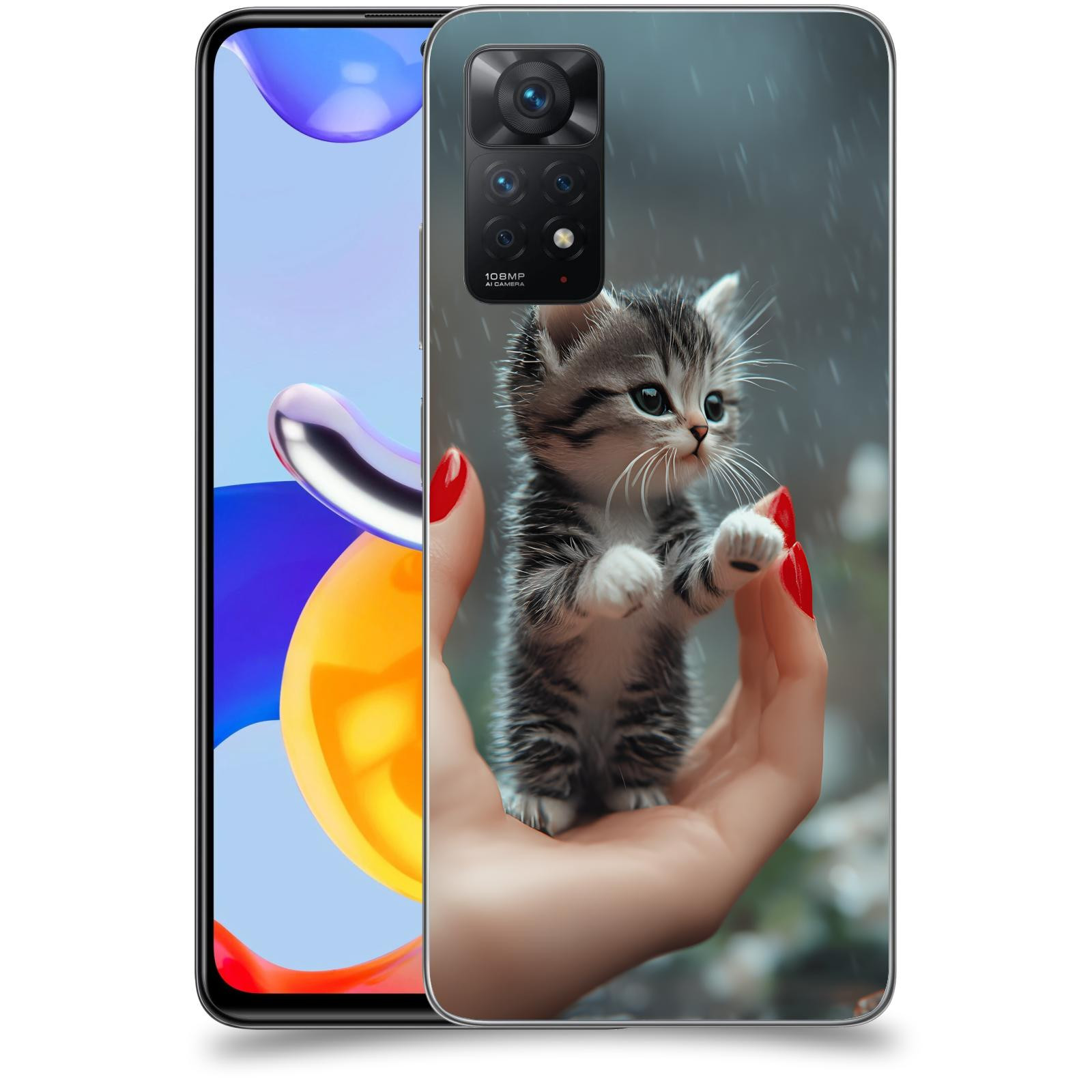 ACOVER Kryt na mobil Xiaomi Redmi Note 11 Pro - Koťátko