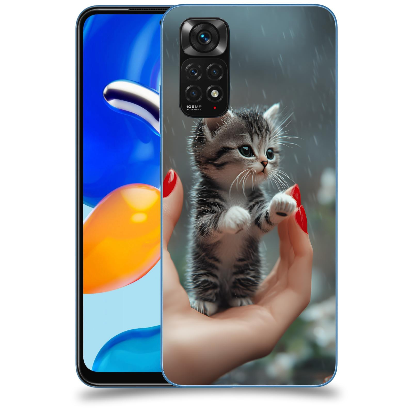 ACOVER Kryt na mobil Xiaomi Redmi Note 11S - Koťátko