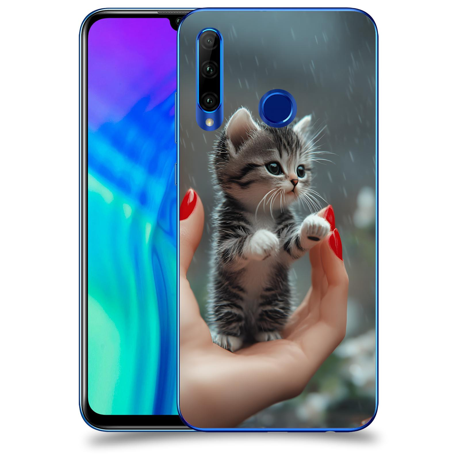 ACOVER Kryt na mobil Honor 20 Lite - Koťátko