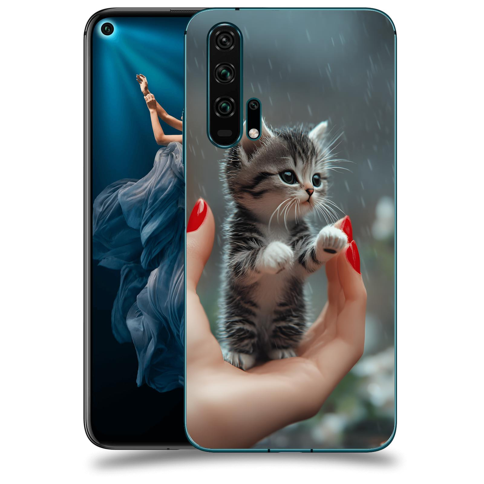 ACOVER Kryt na mobil Honor 20 Pro - Koťátko