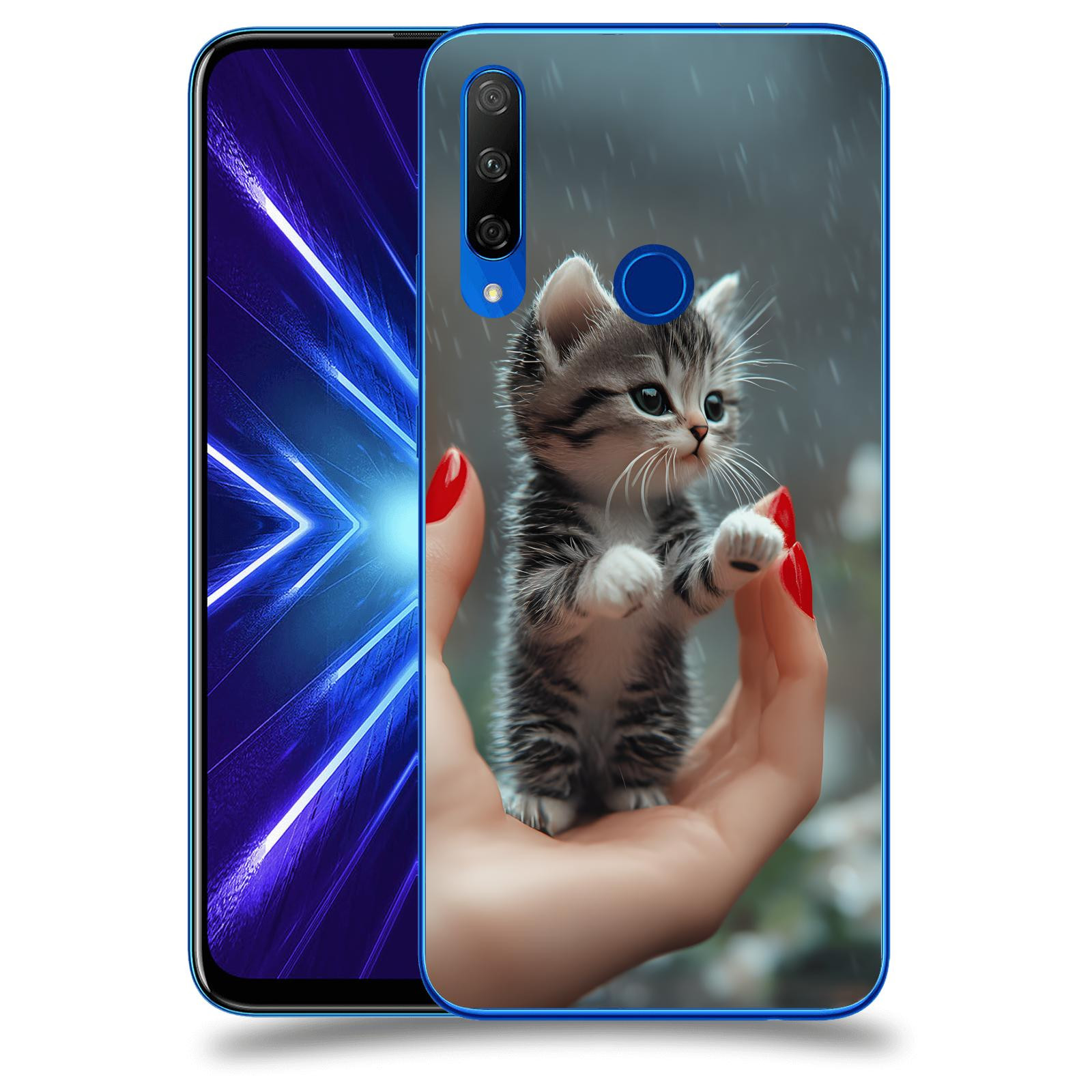 ACOVER Kryt na mobil Honor 9X - Koťátko