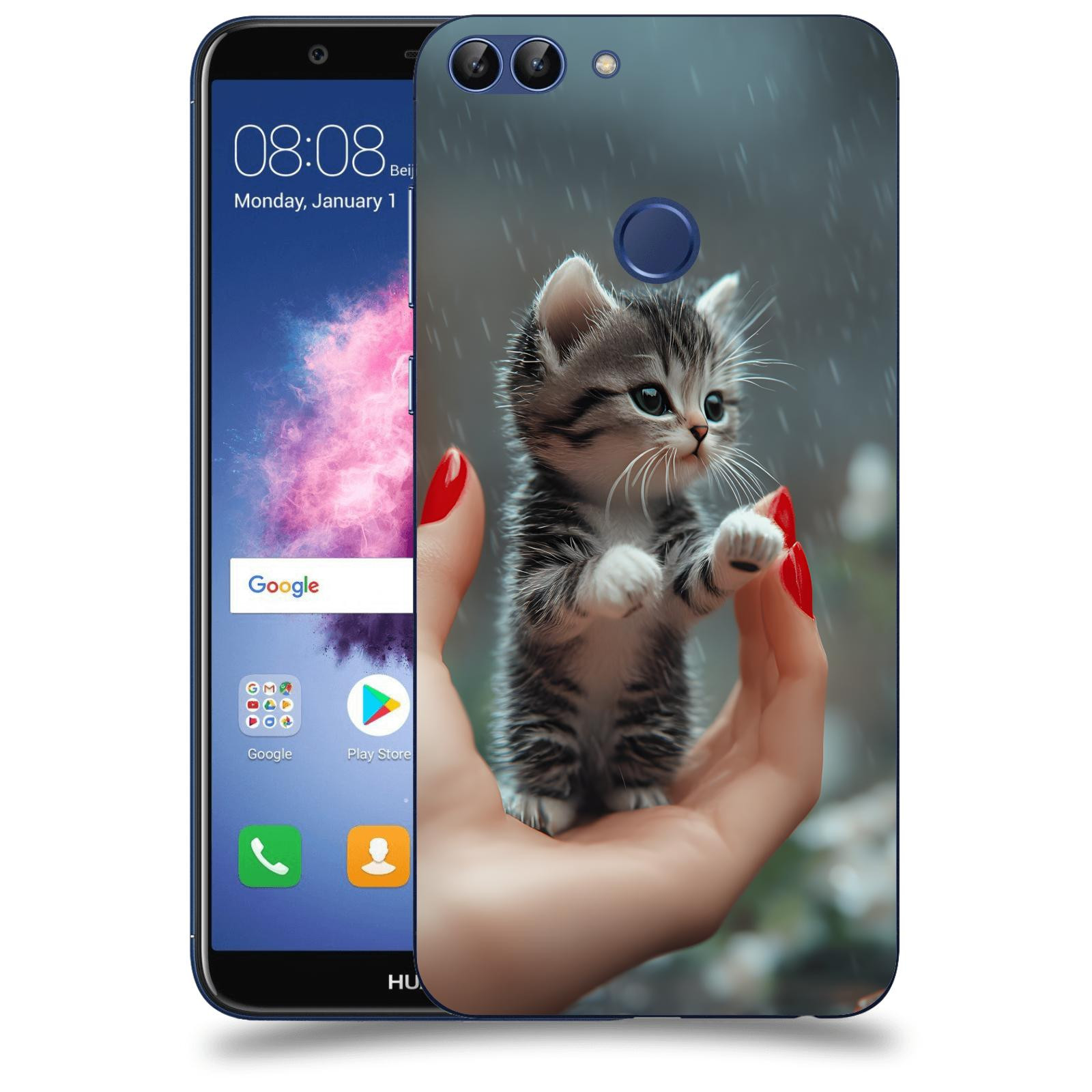 ACOVER Kryt na mobil Huawei P Smart - Koťátko