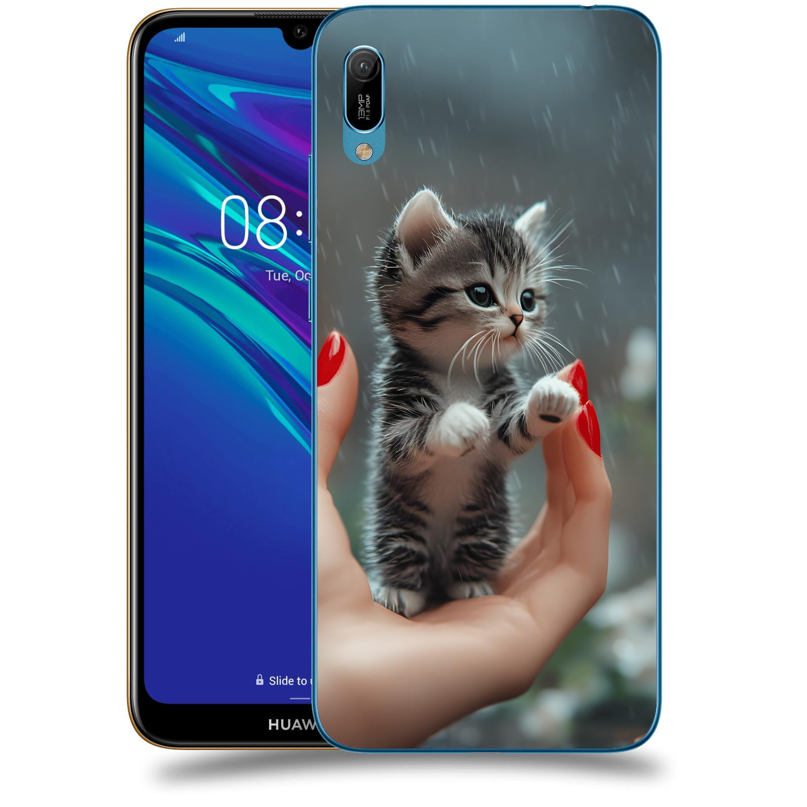 ACOVER Kryt na mobil Huawei Y6 2019 - Koťátko