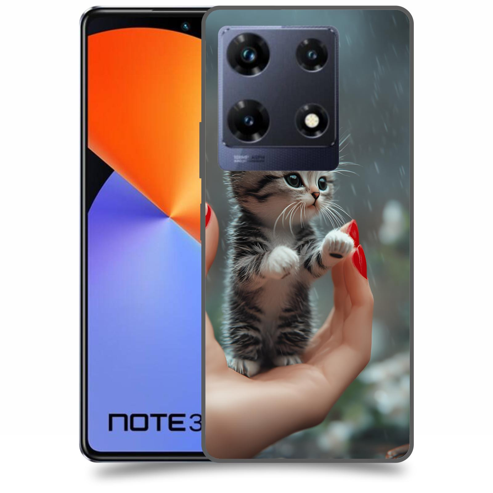 ACOVER Kryt na mobil Infinix Note 30 PRO - Koťátko