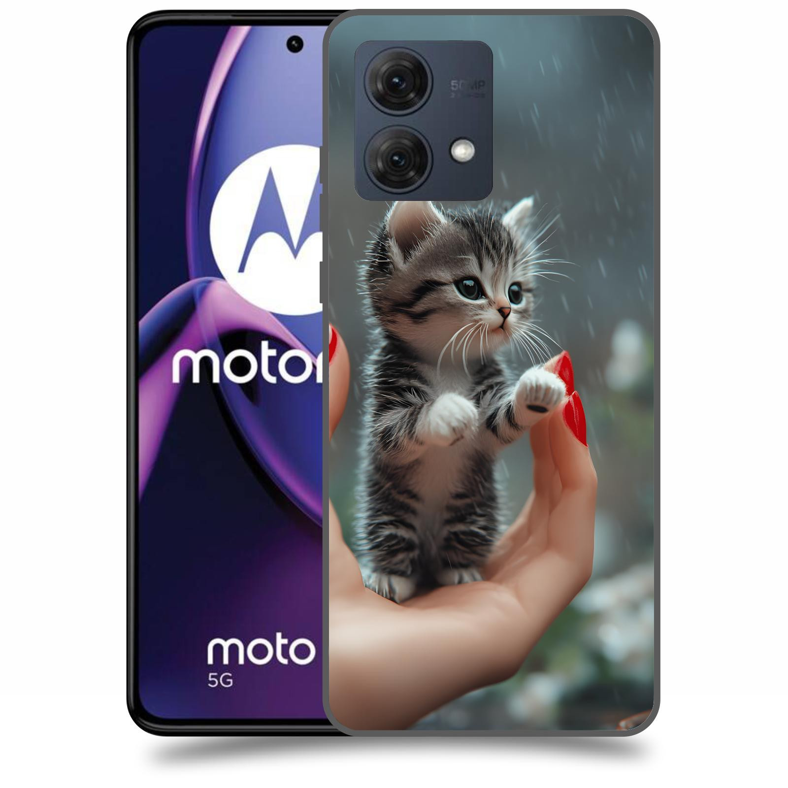 ACOVER Kryt na mobil Motorola Moto G84 5G - Koťátko