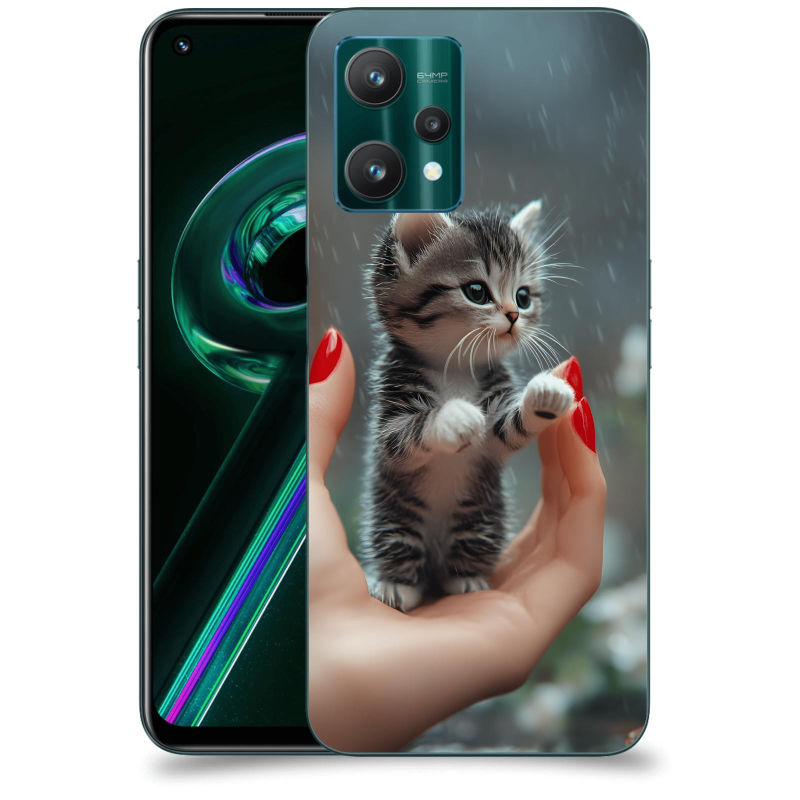 ACOVER Kryt na mobil Realme 9 Pro 5G - Koťátko