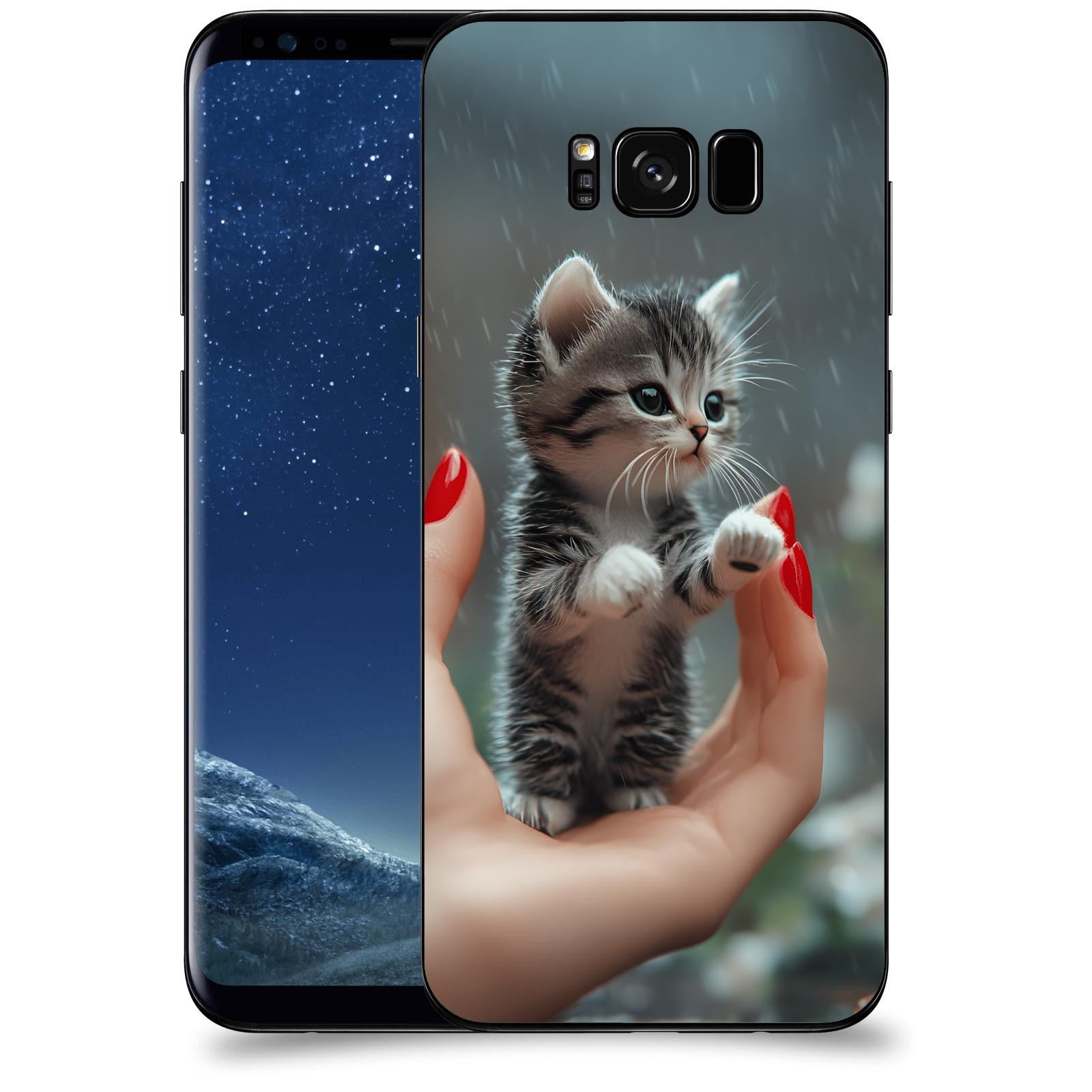 ACOVER Kryt na mobil Samsung Galaxy S8+ G955F - Koťátko