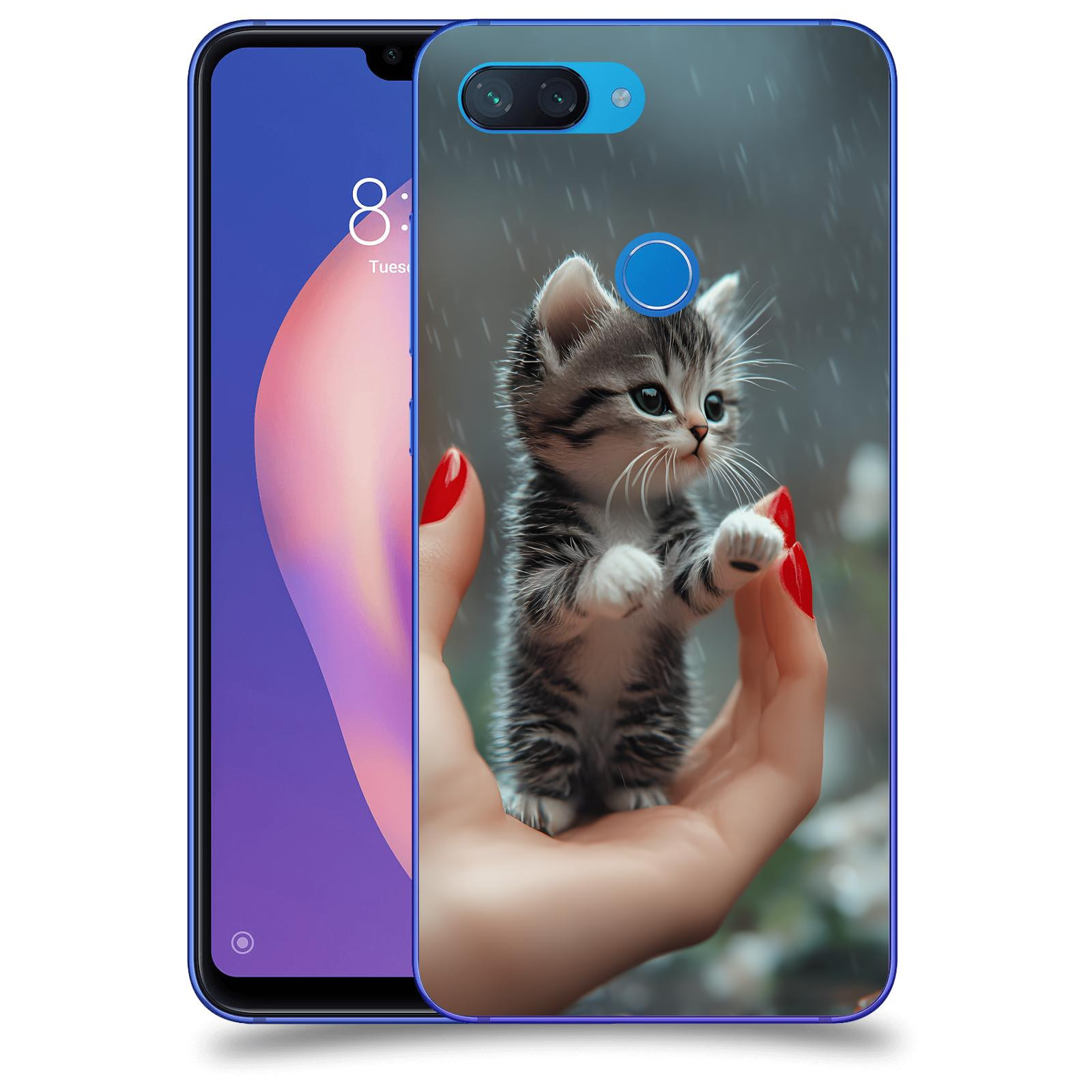 ACOVER Kryt na mobil Xiaomi Mi 8 Lite - Koťátko