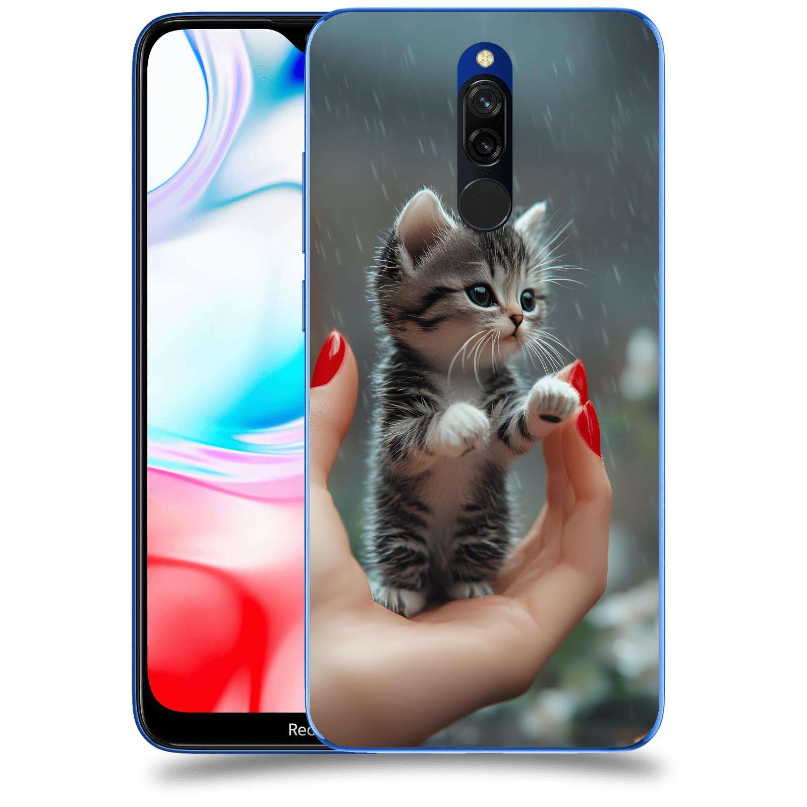 ACOVER Kryt na mobil Xiaomi Redmi 8 - Koťátko