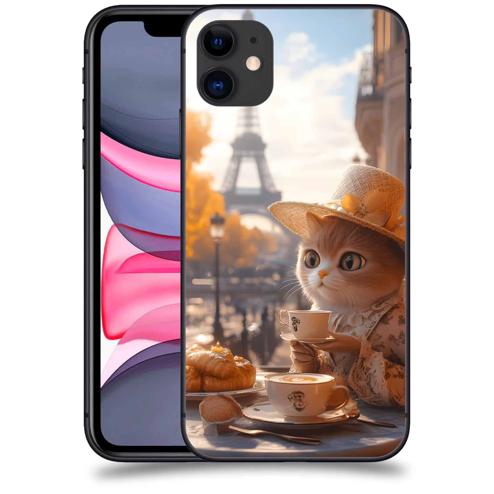 ACOVER Kryt na mobil Apple iPhone 11 - Cat in France