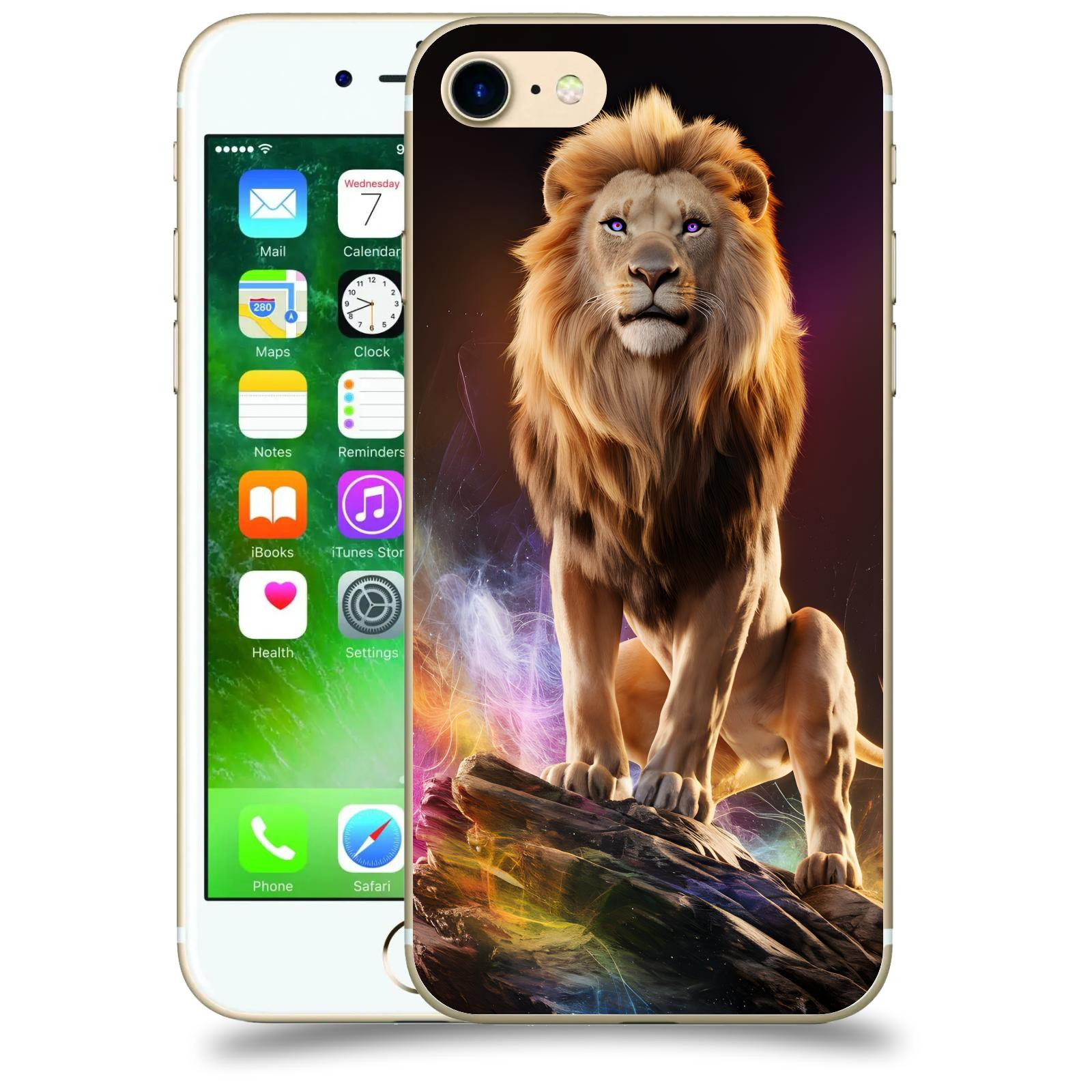 ACOVER Kryt na mobil Apple iPhone 7 - Magic Lion
