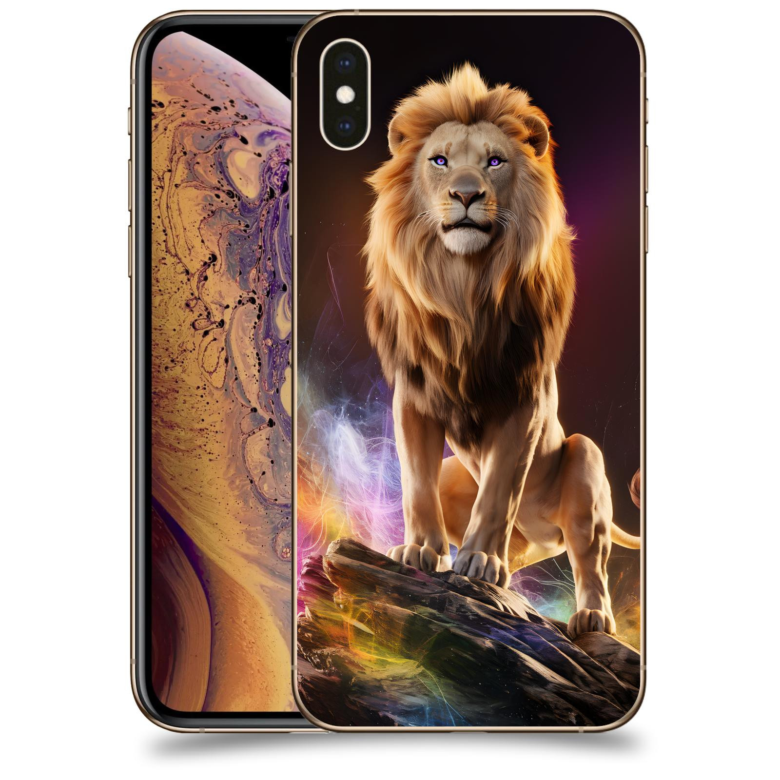 ACOVER Kryt na mobil Apple iPhone XS Max - Magic Lion