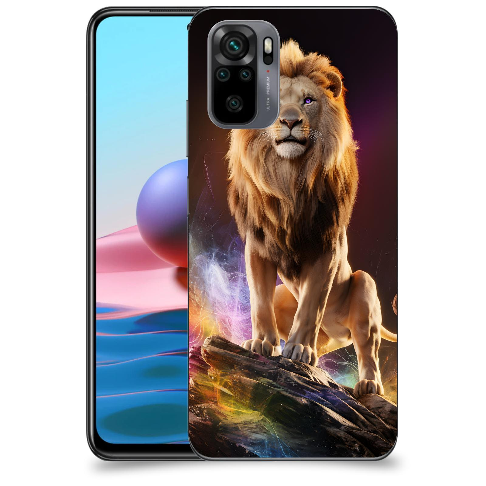 ACOVER Kryt na mobil Xiaomi Redmi Note 10 - Magic Lion