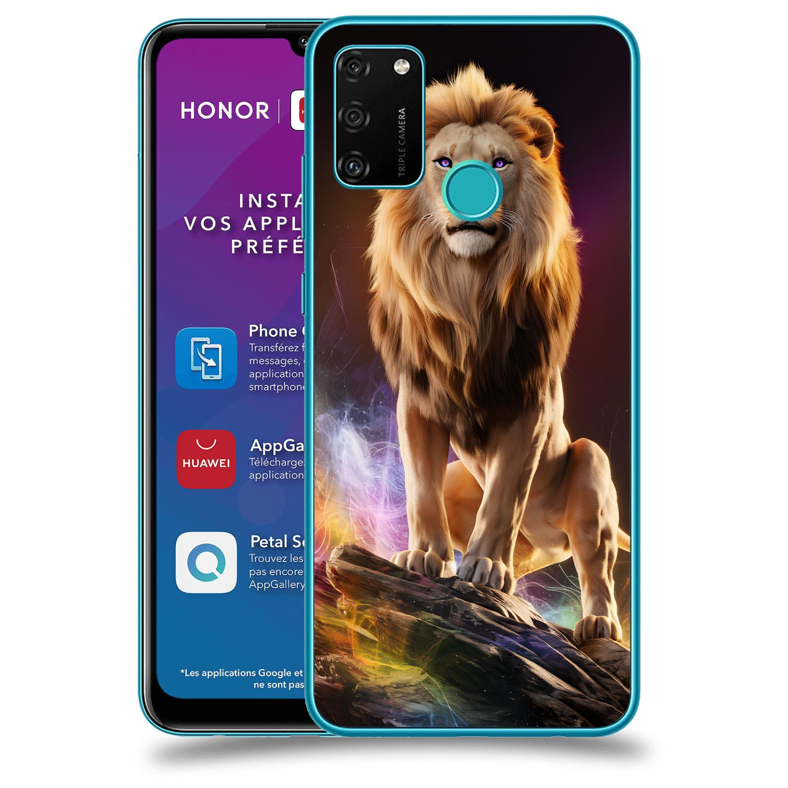 ACOVER Kryt na mobil Honor 9A - Magic Lion