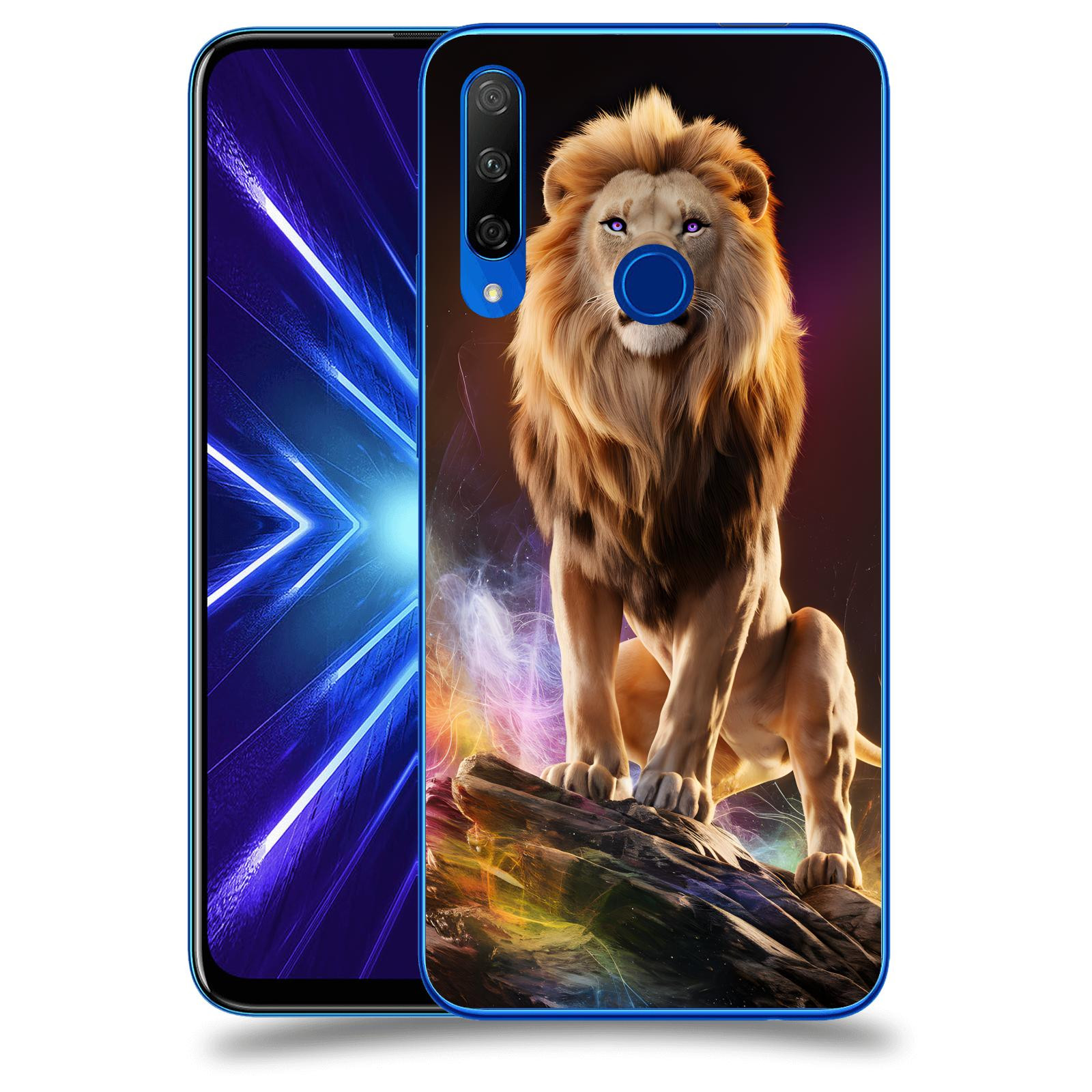 ACOVER Kryt na mobil Honor 9X - Magic Lion
