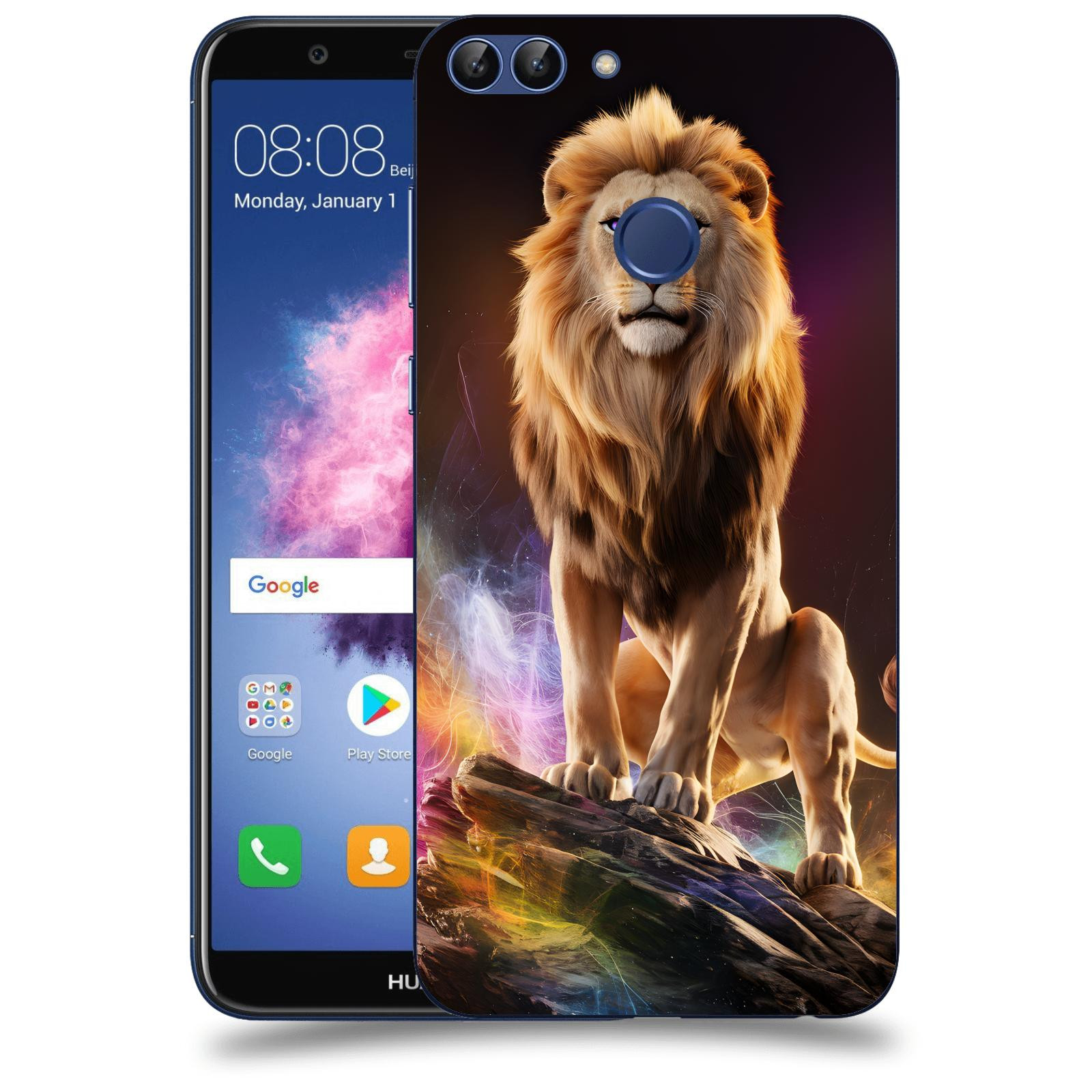 ACOVER Kryt na mobil Huawei P Smart - Magic Lion