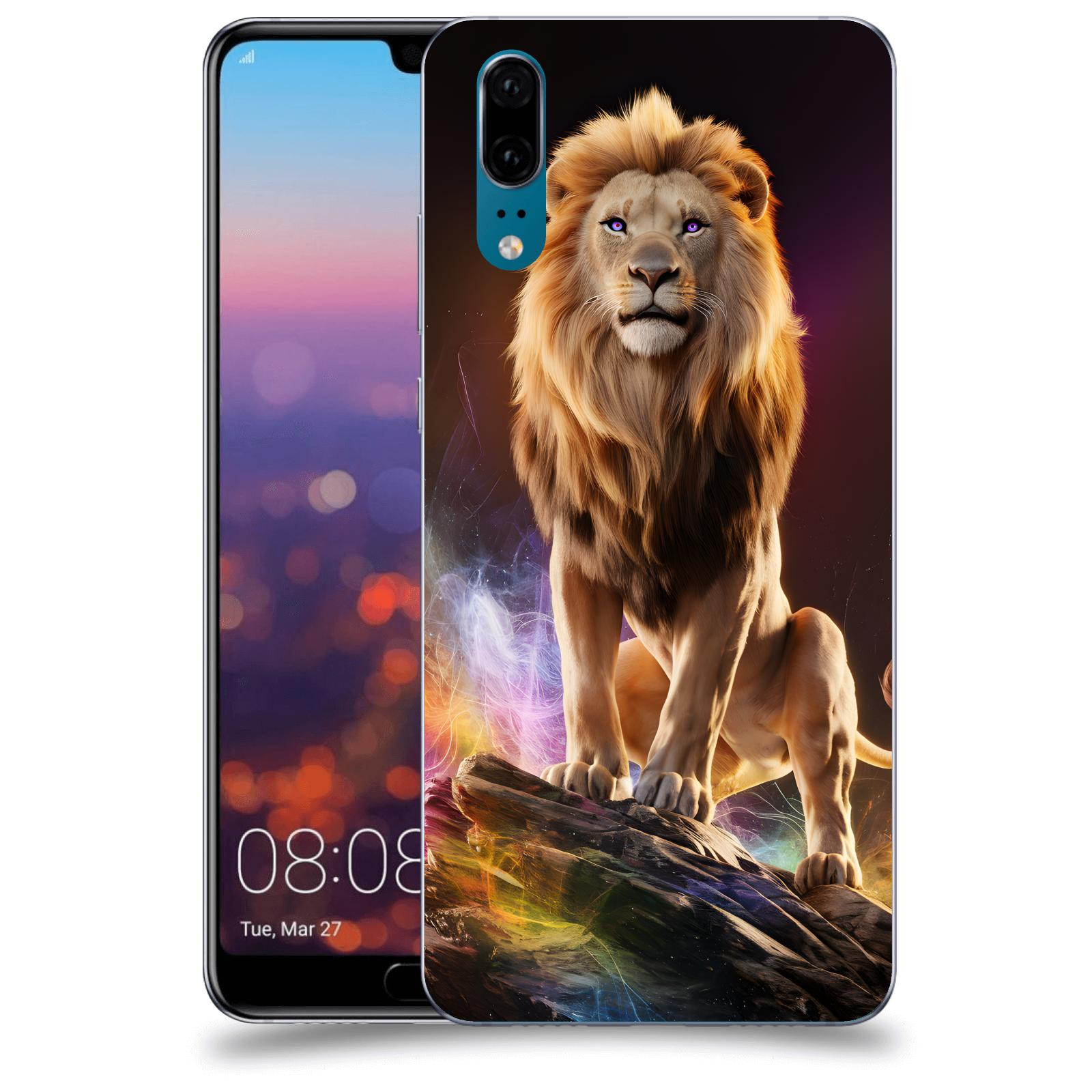 ACOVER Kryt na mobil Huawei P20 - Magic Lion