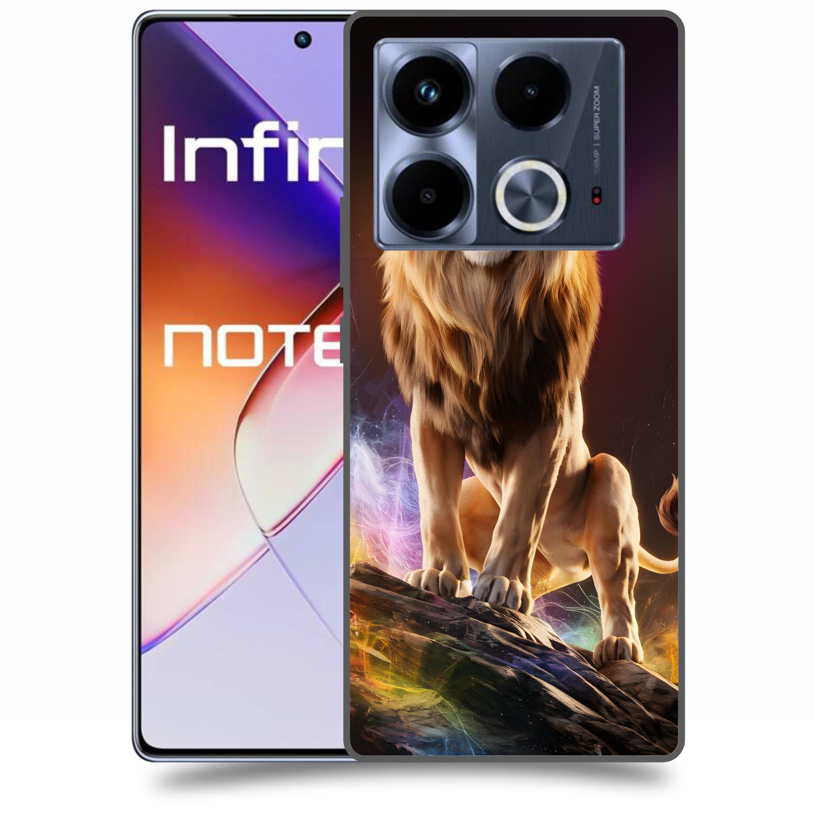 ACOVER Kryt na mobil Infinix Note 40 - Magic Lion
