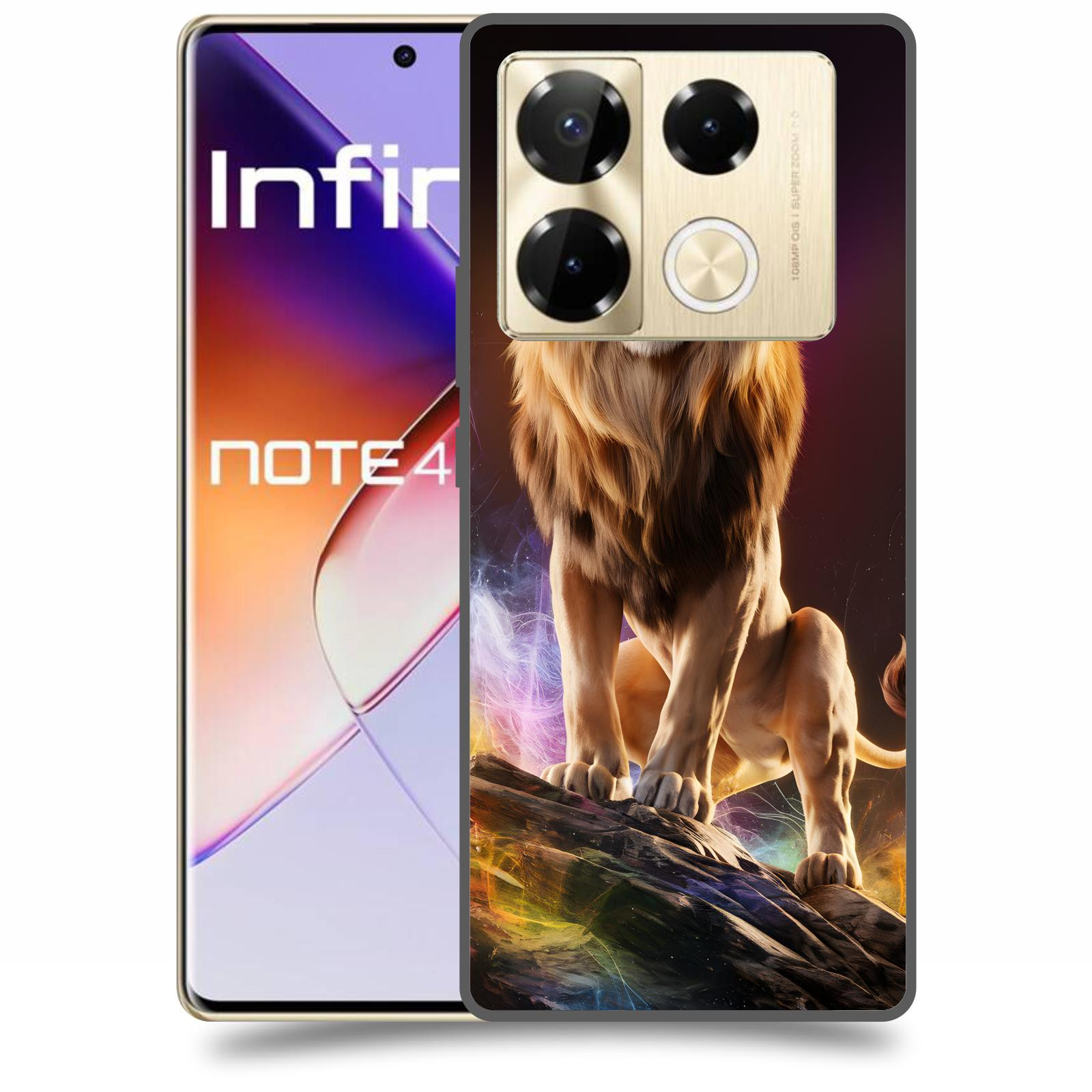ACOVER Kryt na mobil Infinix Note 40 PRO - Magic Lion