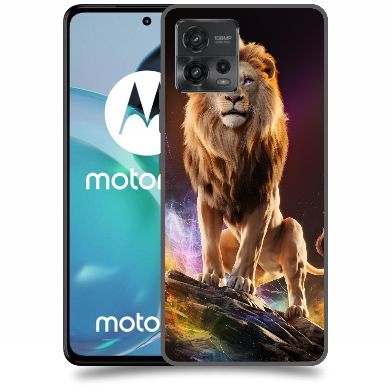 ACOVER Kryt na mobil Motorola Moto G72 - Magic Lion