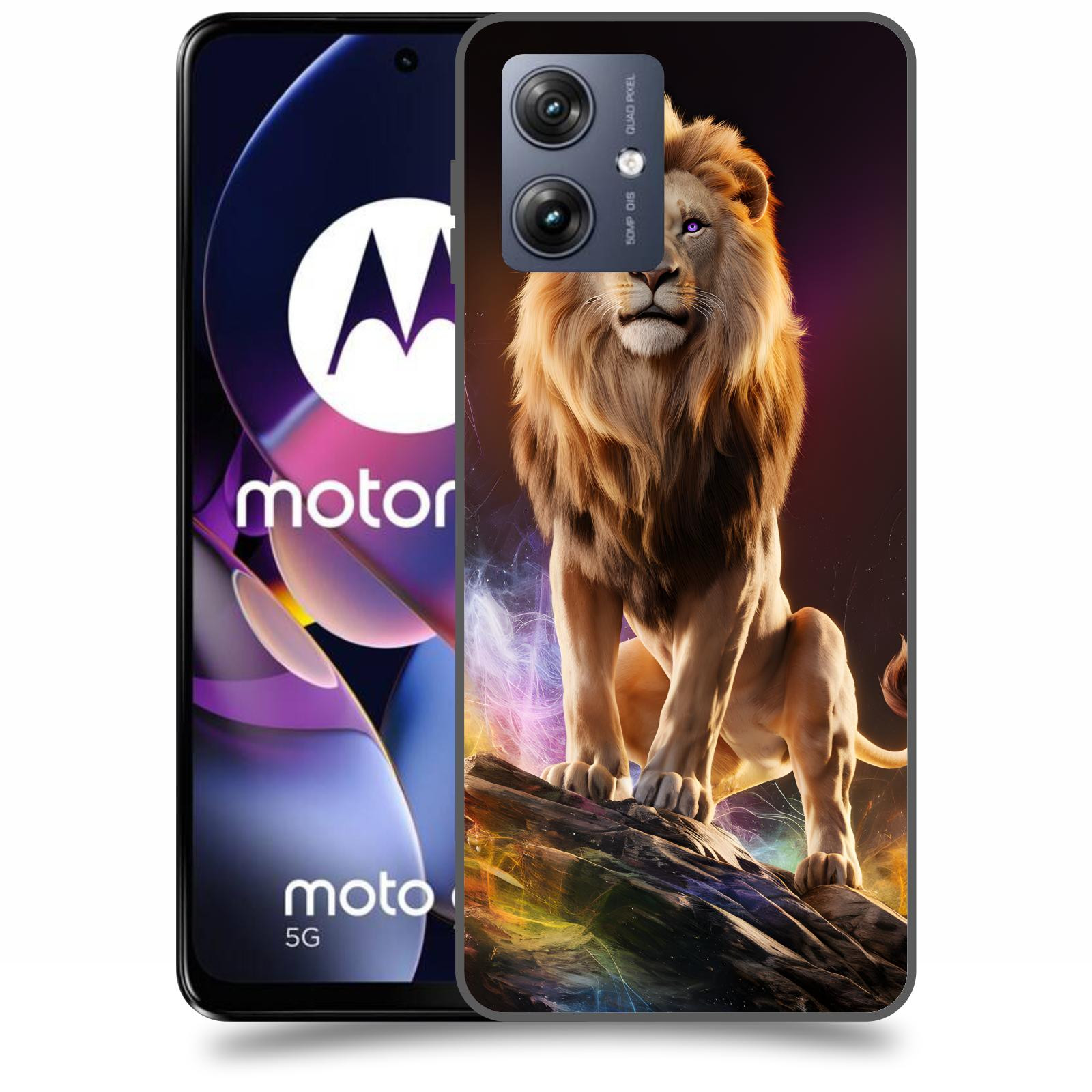 ACOVER Kryt na mobil Motorola Moto G54 5G - Magic Lion
