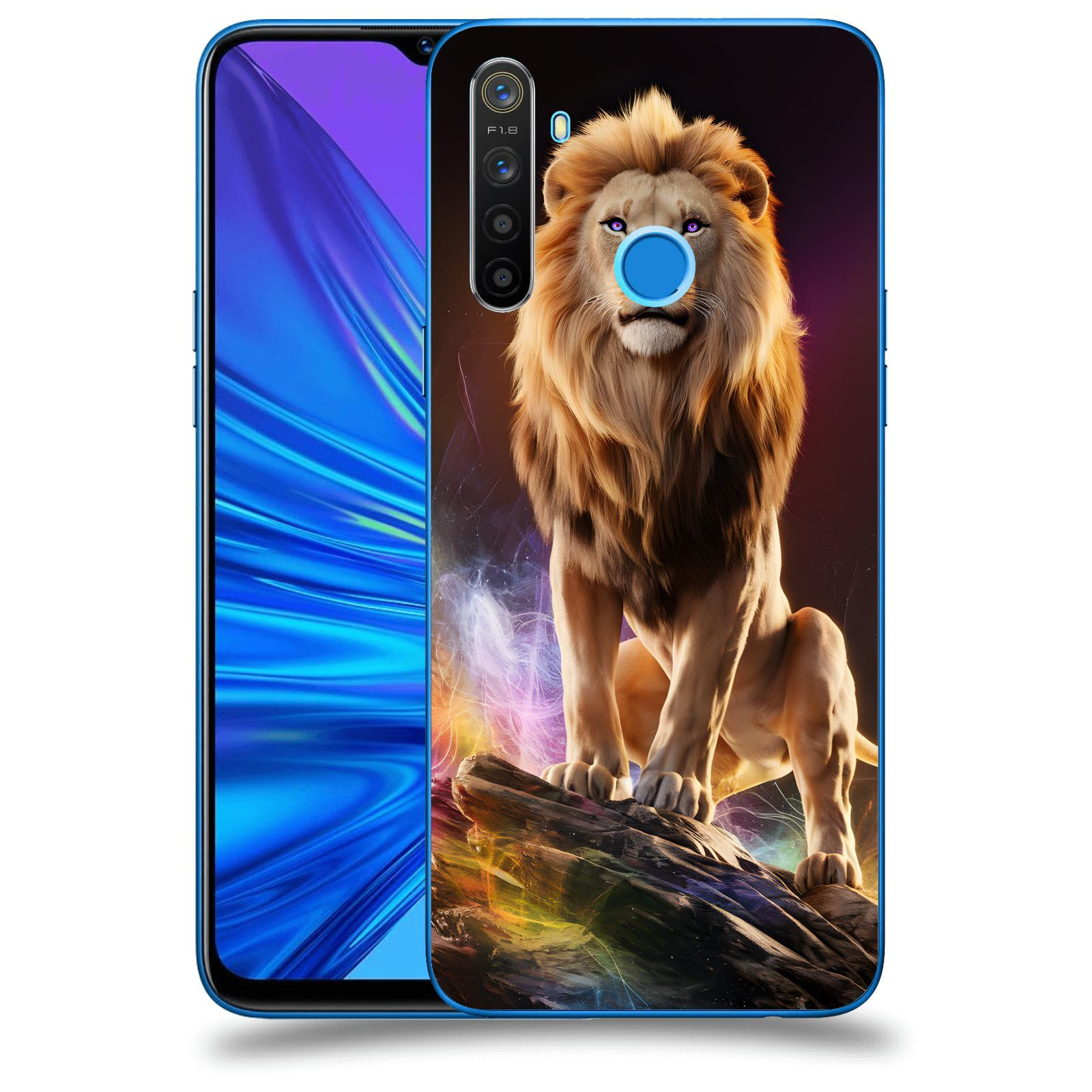 ACOVER Kryt na mobil Realme 5 - Magic Lion