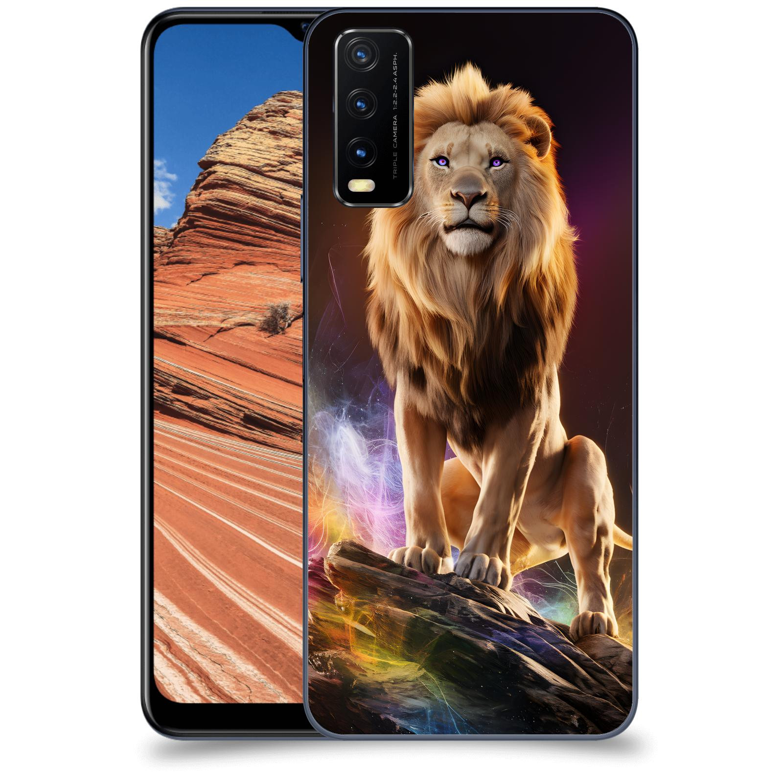 ACOVER Kryt na mobil Vivo Y20s - Magic Lion