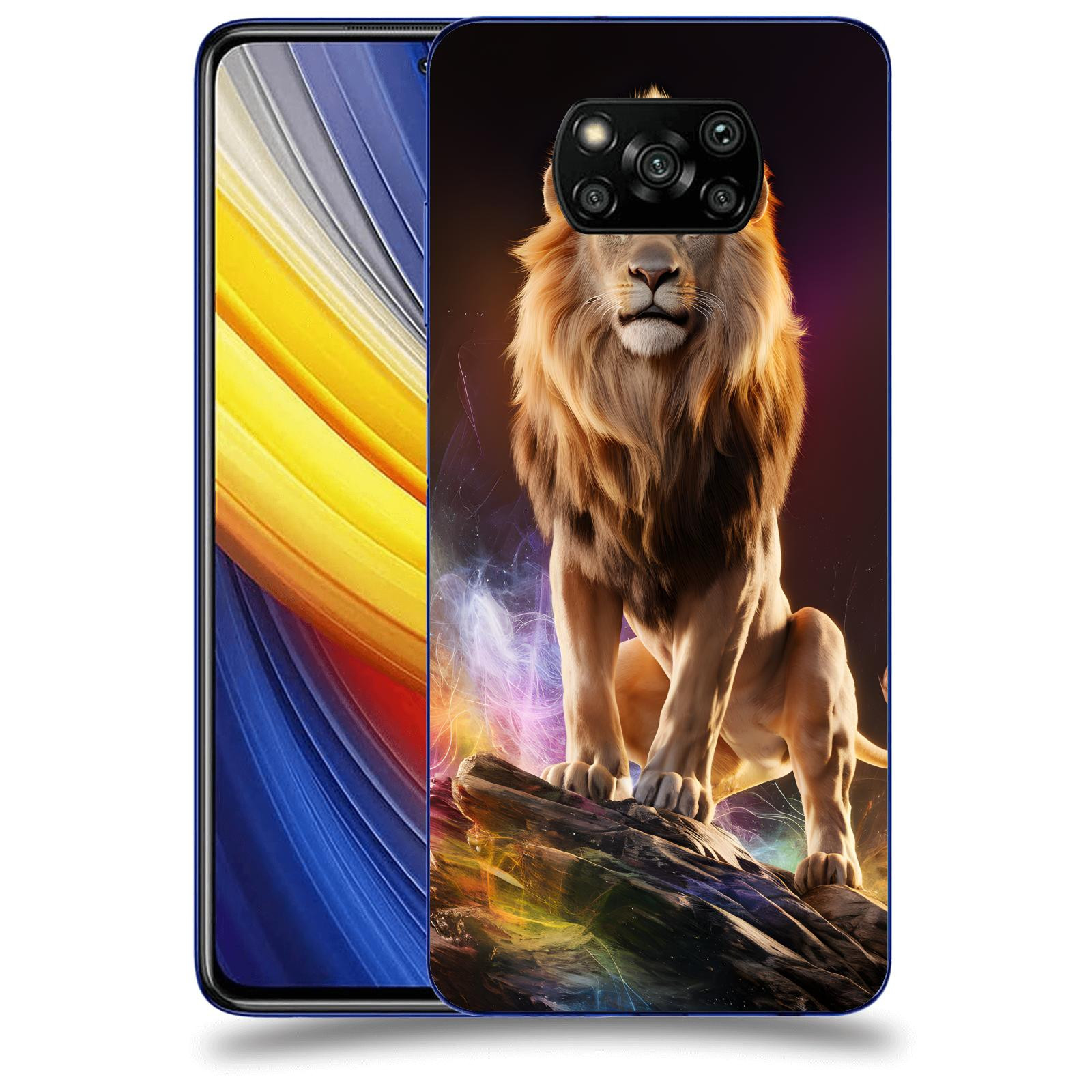 ACOVER Kryt na mobil Xiaomi Poco X3 Pro - Magic Lion