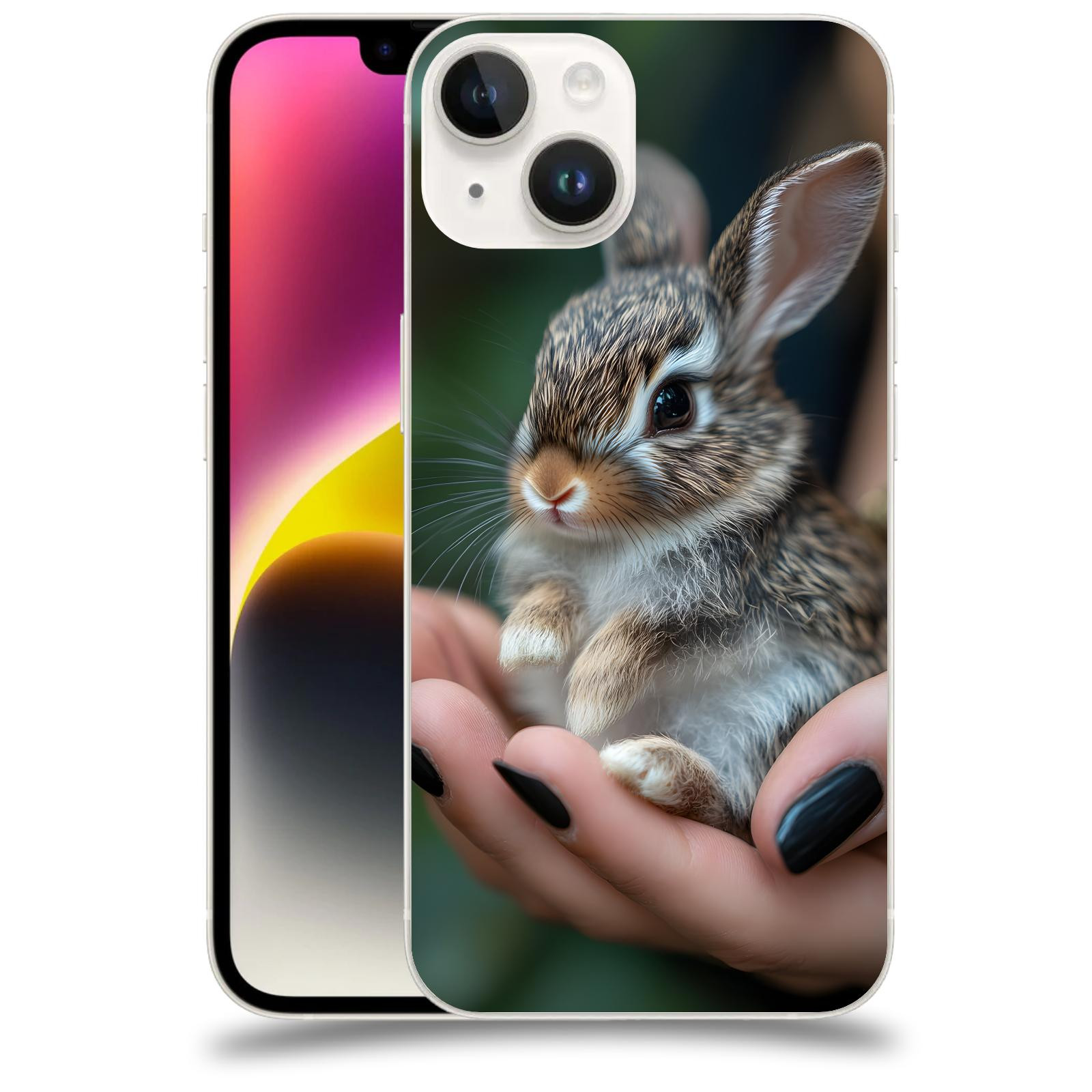ACOVER Kryt na mobil Apple iPhone 14 - Králíček