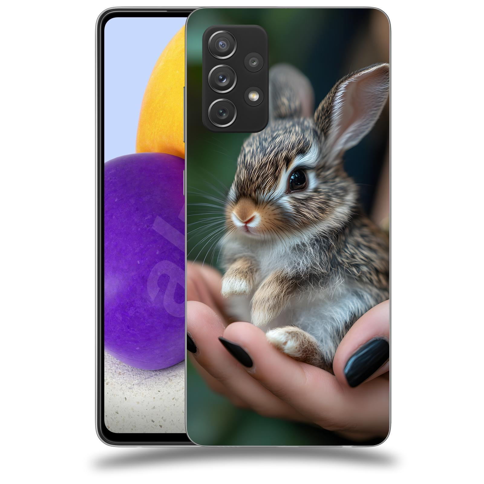 ACOVER Kryt na mobil Samsung Galaxy A73 5G - Králíček