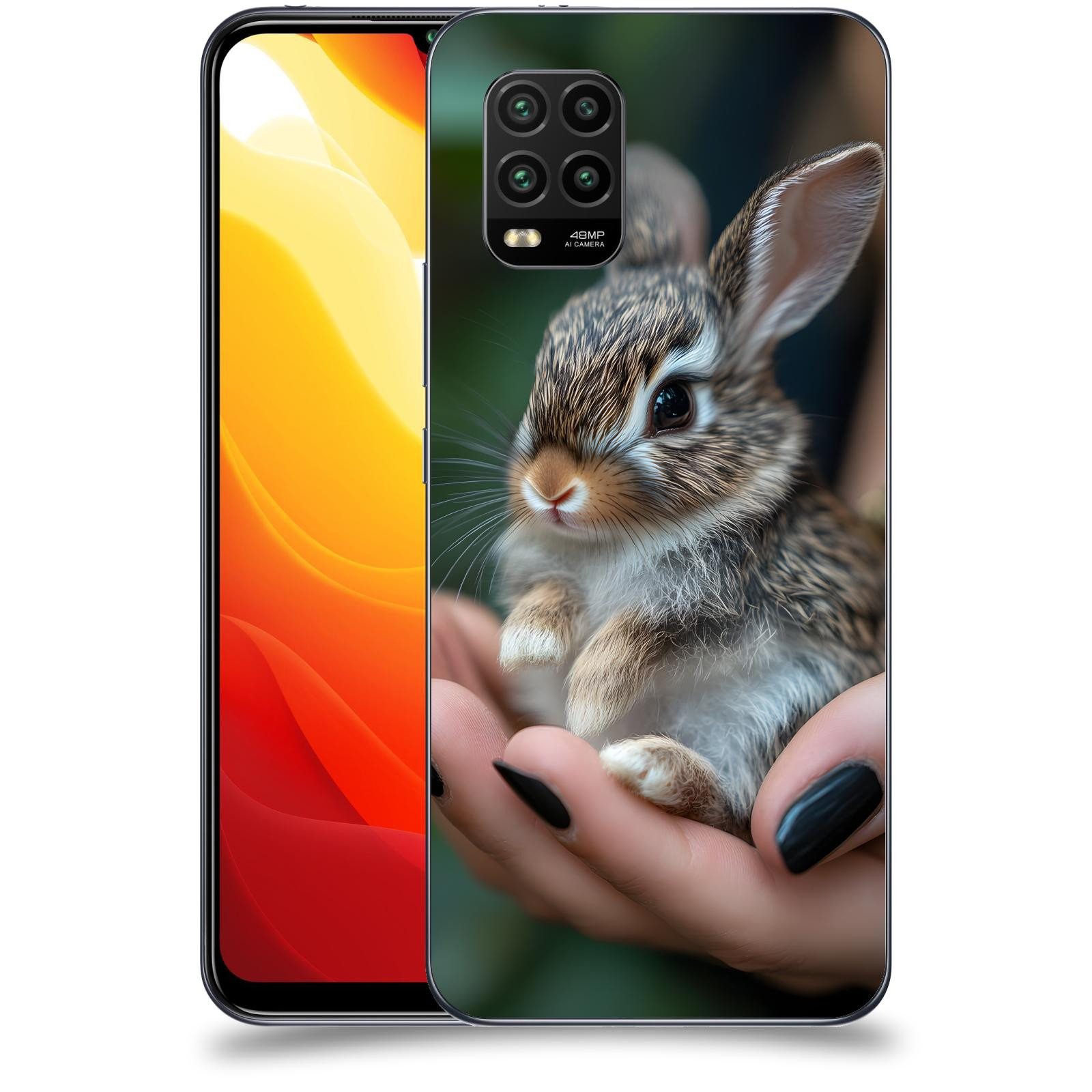 ACOVER Kryt na mobil Xiaomi Mi 10 Lite - Králíček