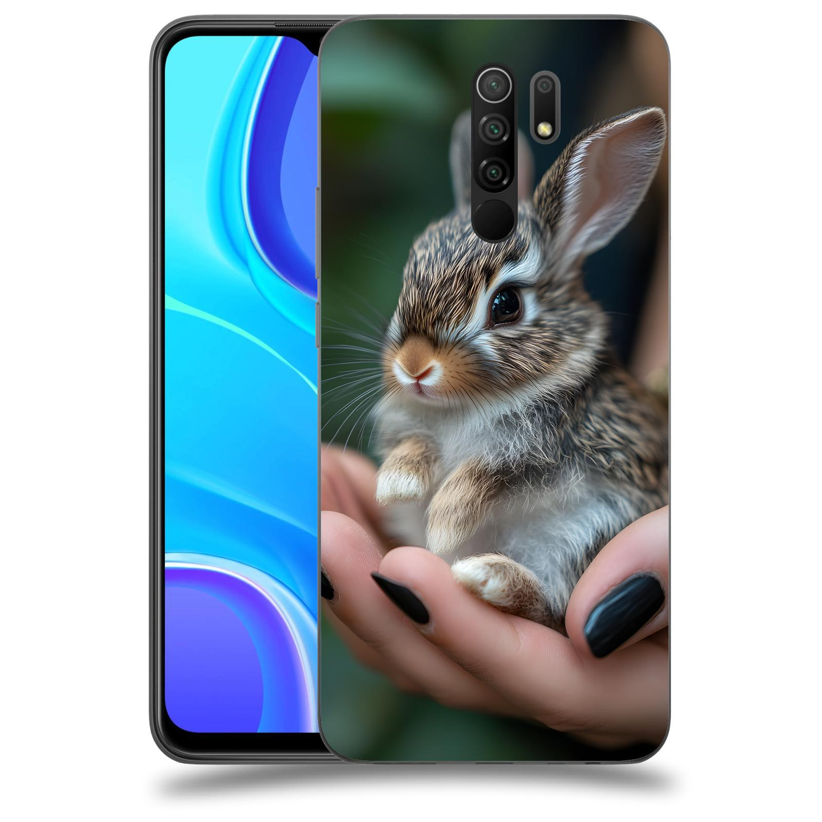ACOVER Kryt na mobil Xiaomi Redmi 9 - Králíček