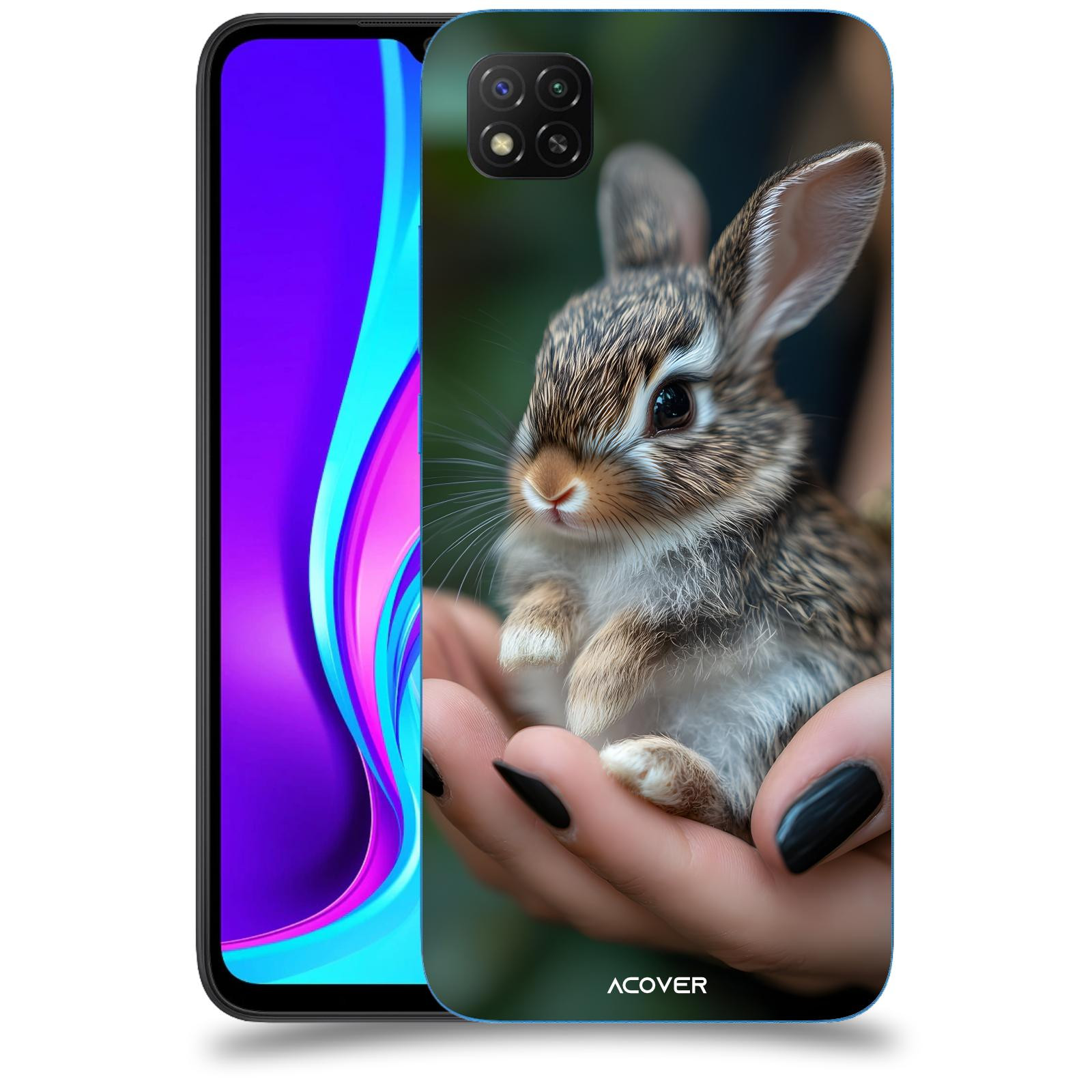 ACOVER Kryt na mobil Xiaomi Redmi 9C - Králíček