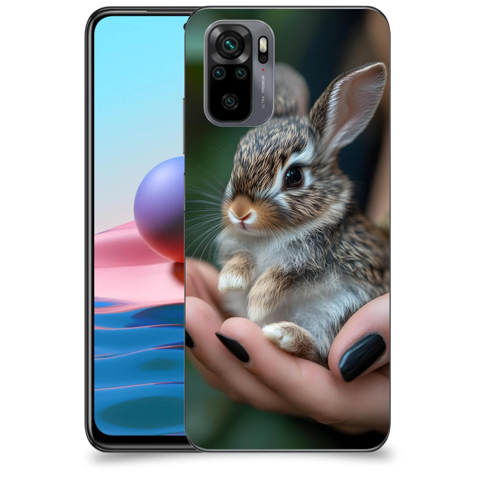 ACOVER Kryt na mobil Xiaomi Redmi Note 10 - Králíček